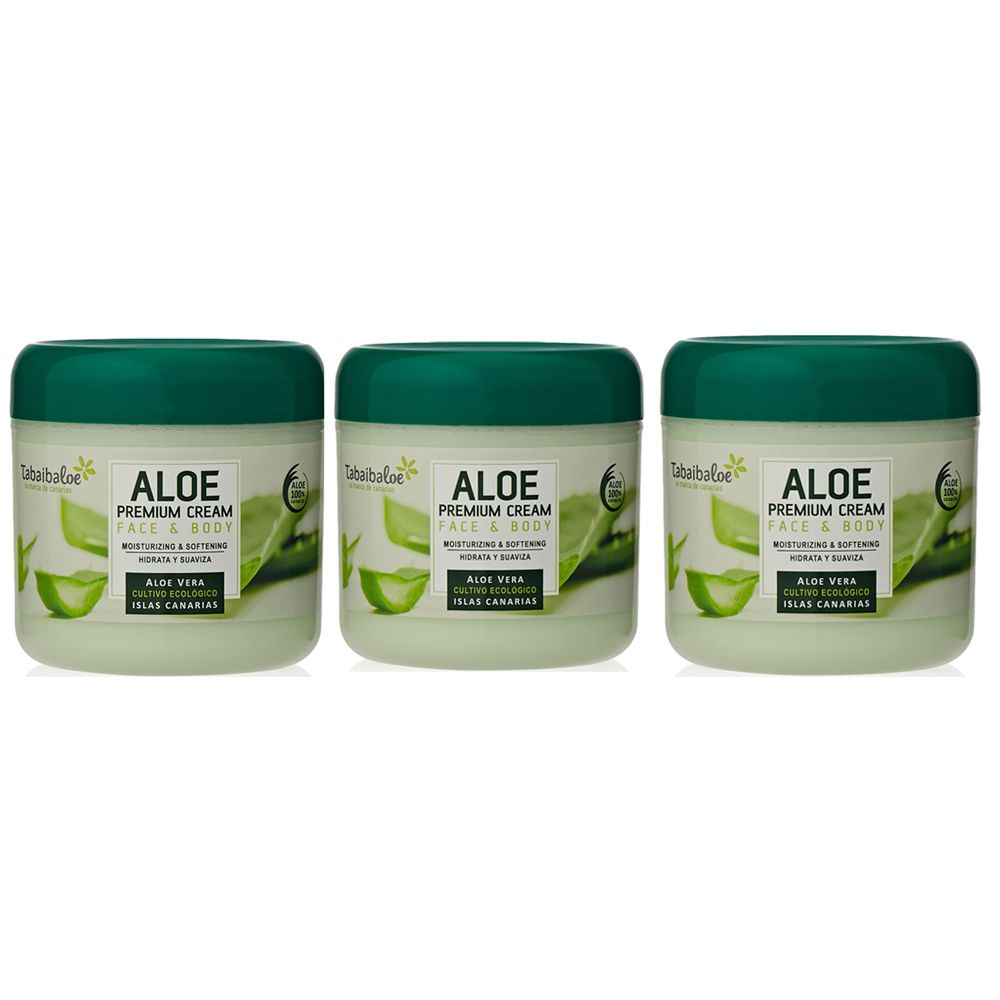 Tabaibaloe Aloe Vera Premium Gesichts und Körpercreme 0,9 l