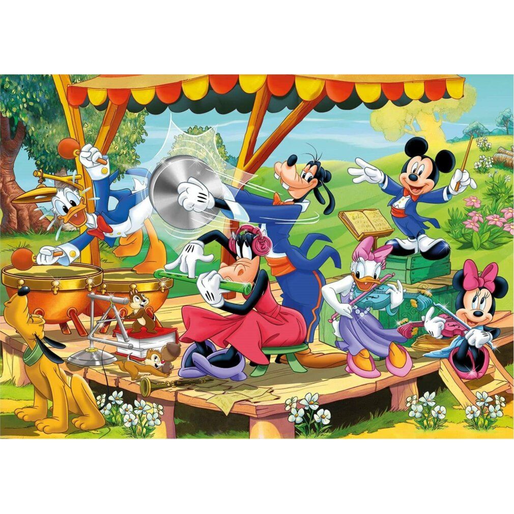 clementoni Puzzle Mickey und Freunde 2x60 Teile