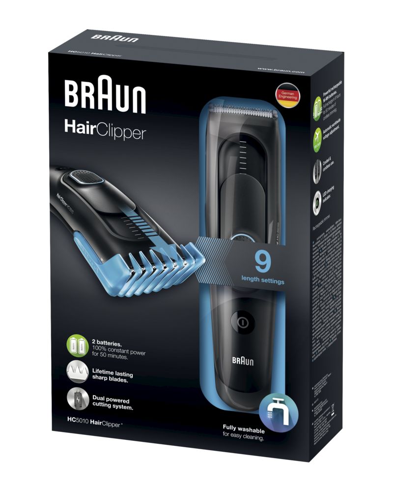Braun - Haarschneider "HairClipper HC5010" in Schwarz
