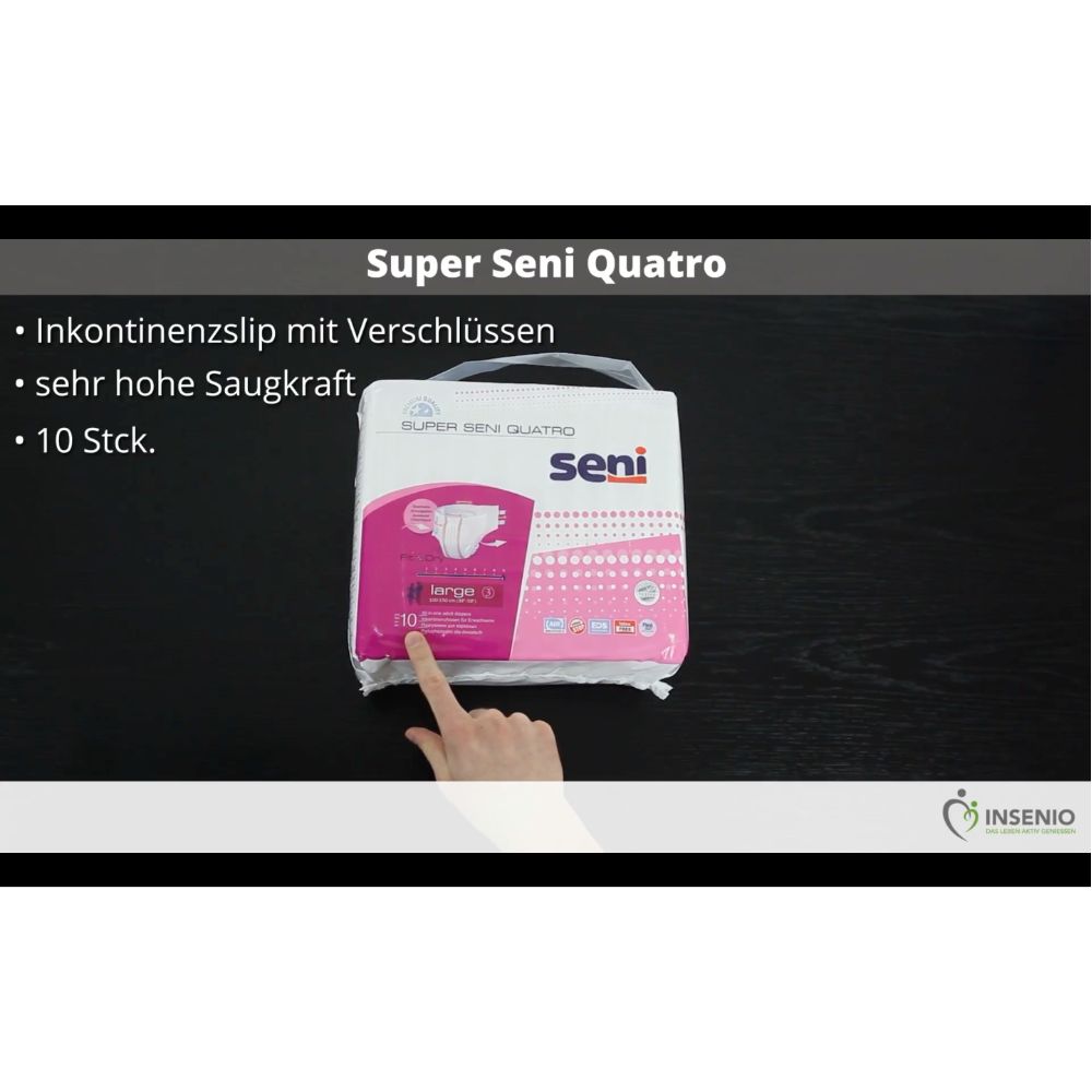 Super Seni Quatro Größe 2 medium Windelhosen