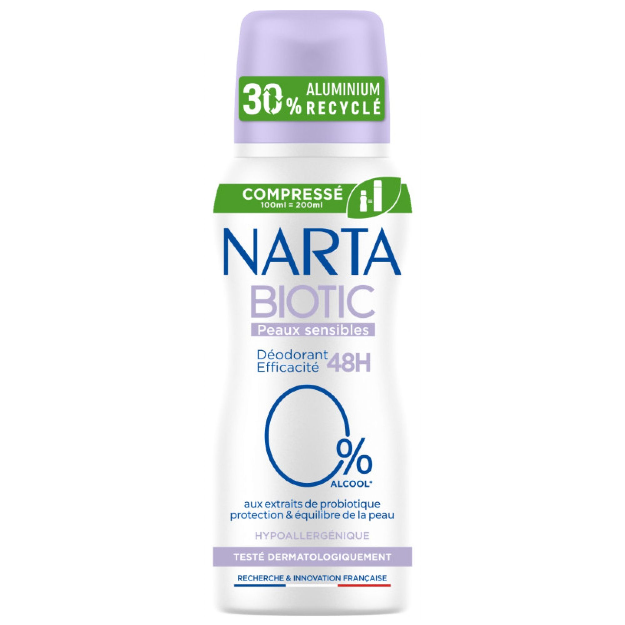 Narta Biotic 48H Deodorant High, (leer) 13,3x4,5x4,5 cm