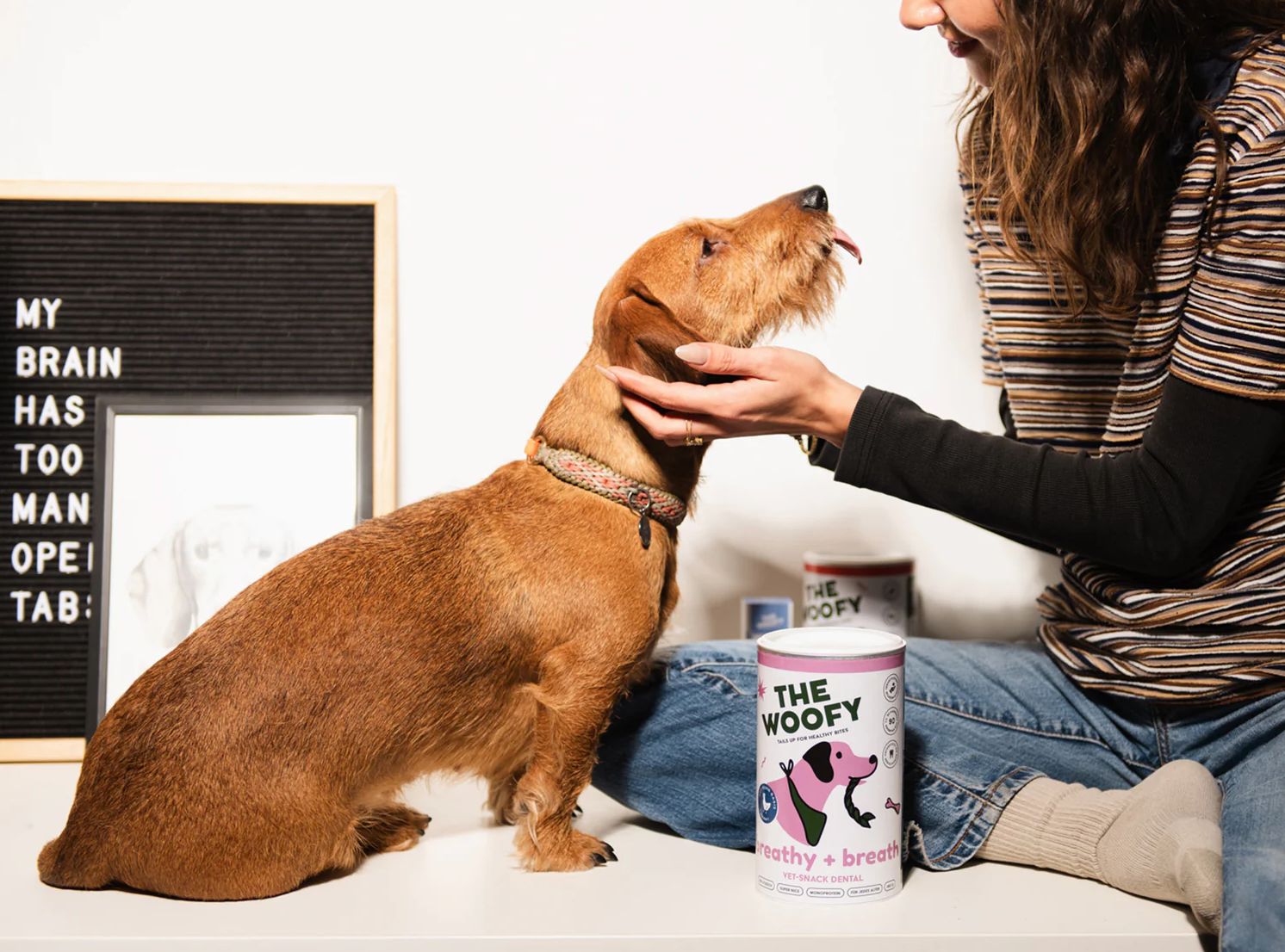 THE WOOFY Leckerli für Hunde zur Zahnpflege