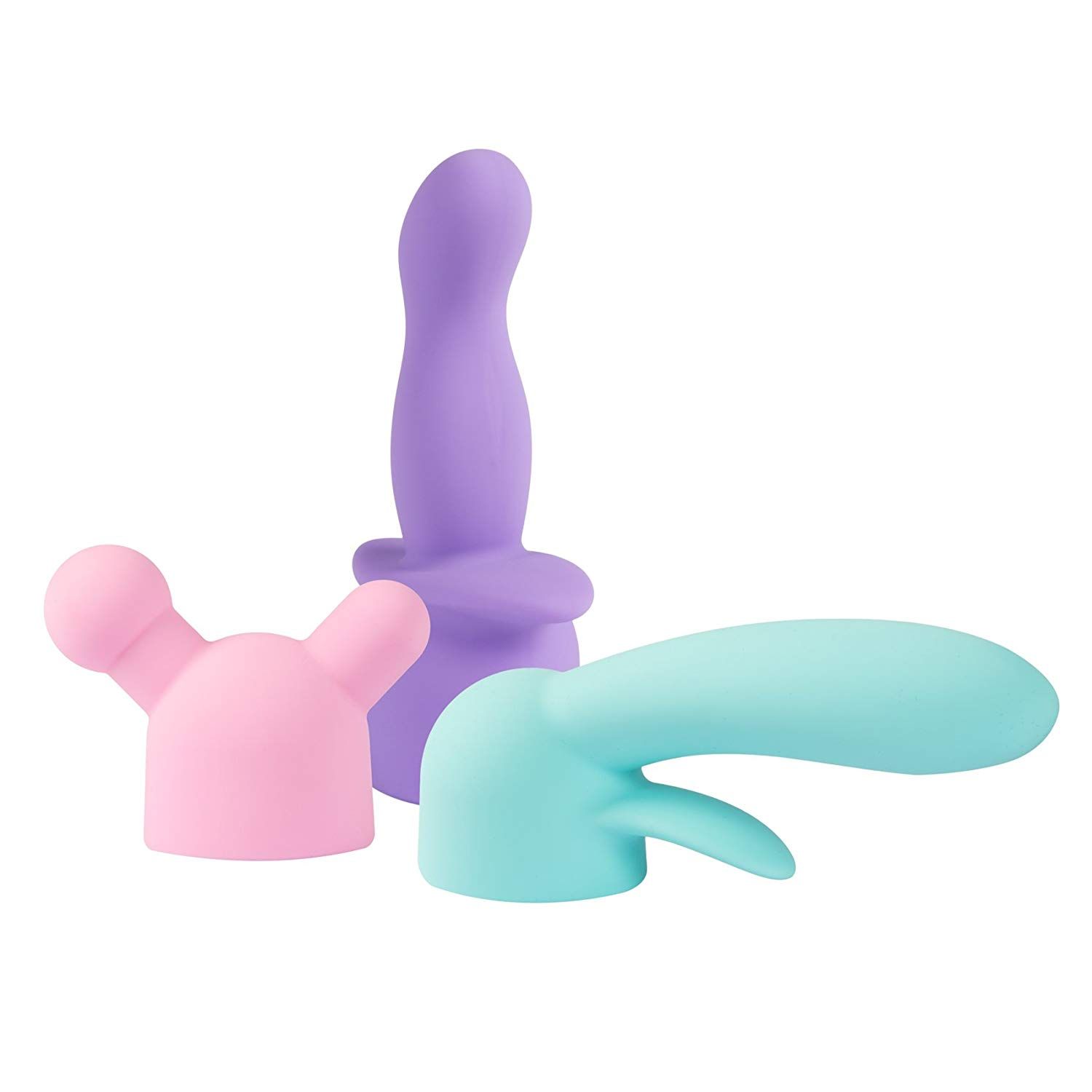Lumunu Massager Aufsatz Set (pastell)