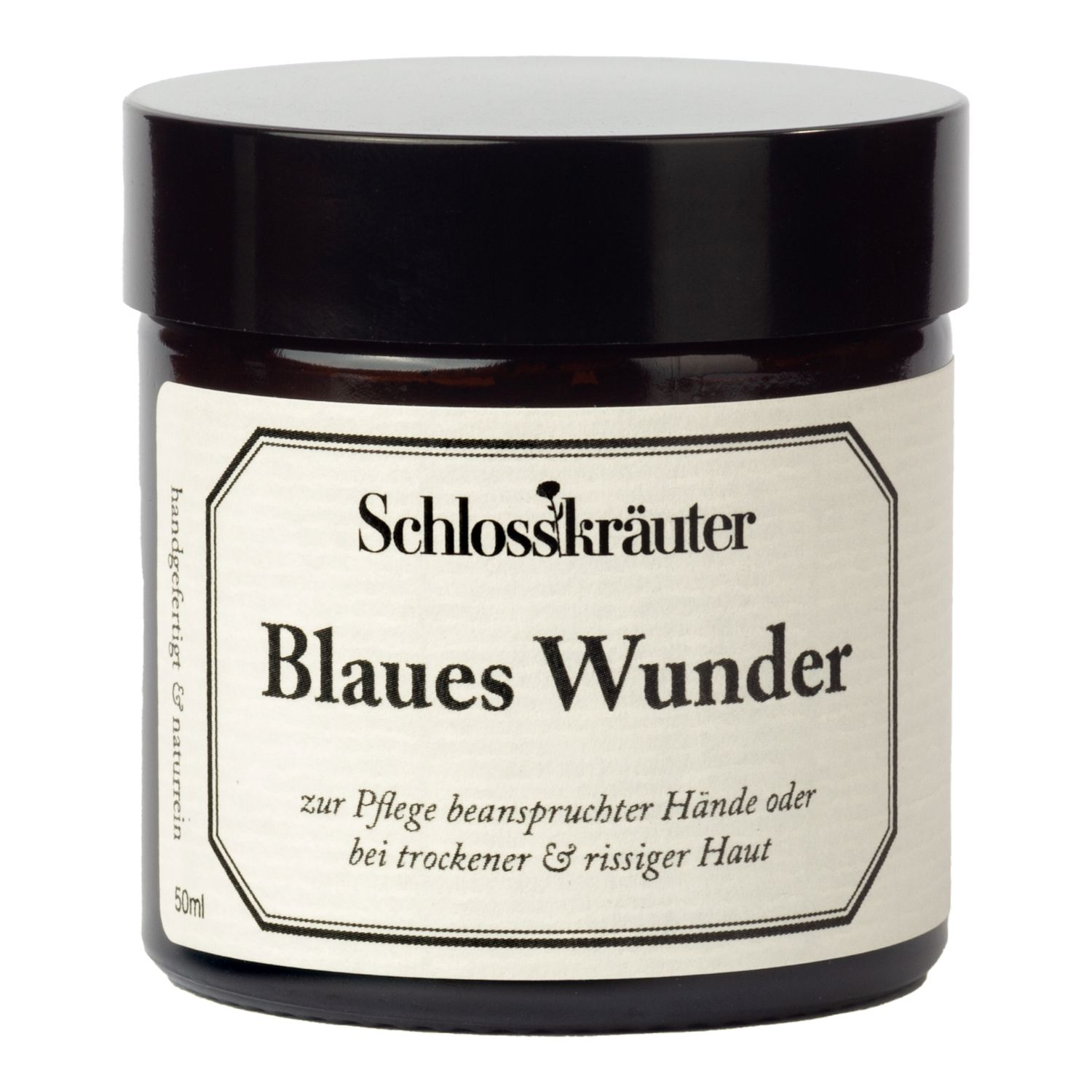 Schlosskräuter Blaues Wunder Handcreme für trockene, rissige Hände