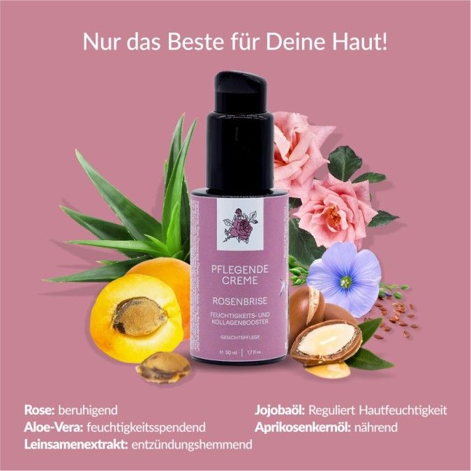 Pflegende Tagescreme Rosenbrise