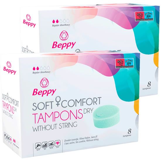 Beppy *DRY* (Classic) Soft + Comfort Tampons without String 16 St ...