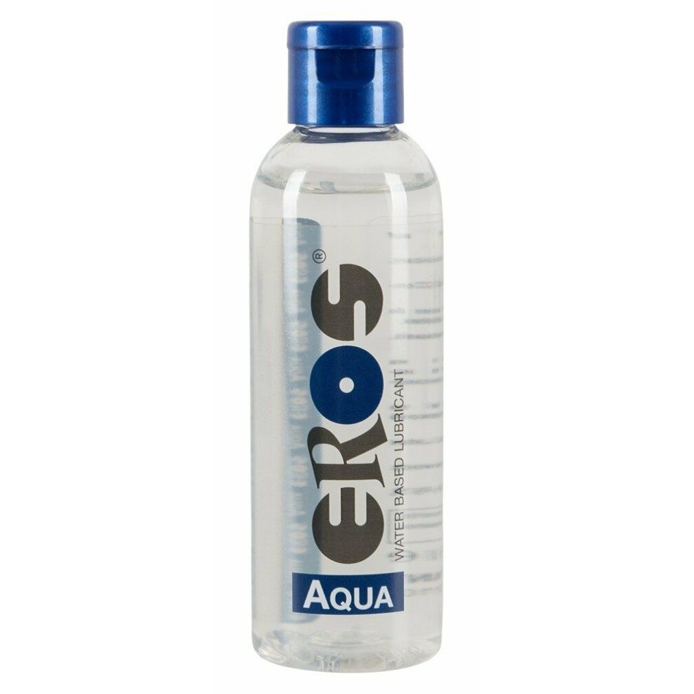 Gleitgel „Aqua“ auf Wasserbasis | Latexkondomsicher | Eros