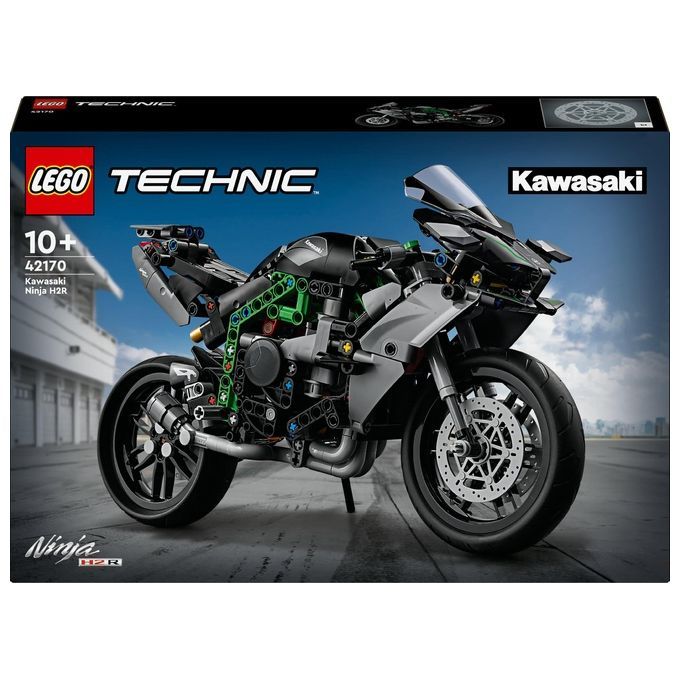 Lego Kawasaki Ninja H2r Motorrad (42170, Technic) - Immagine 5