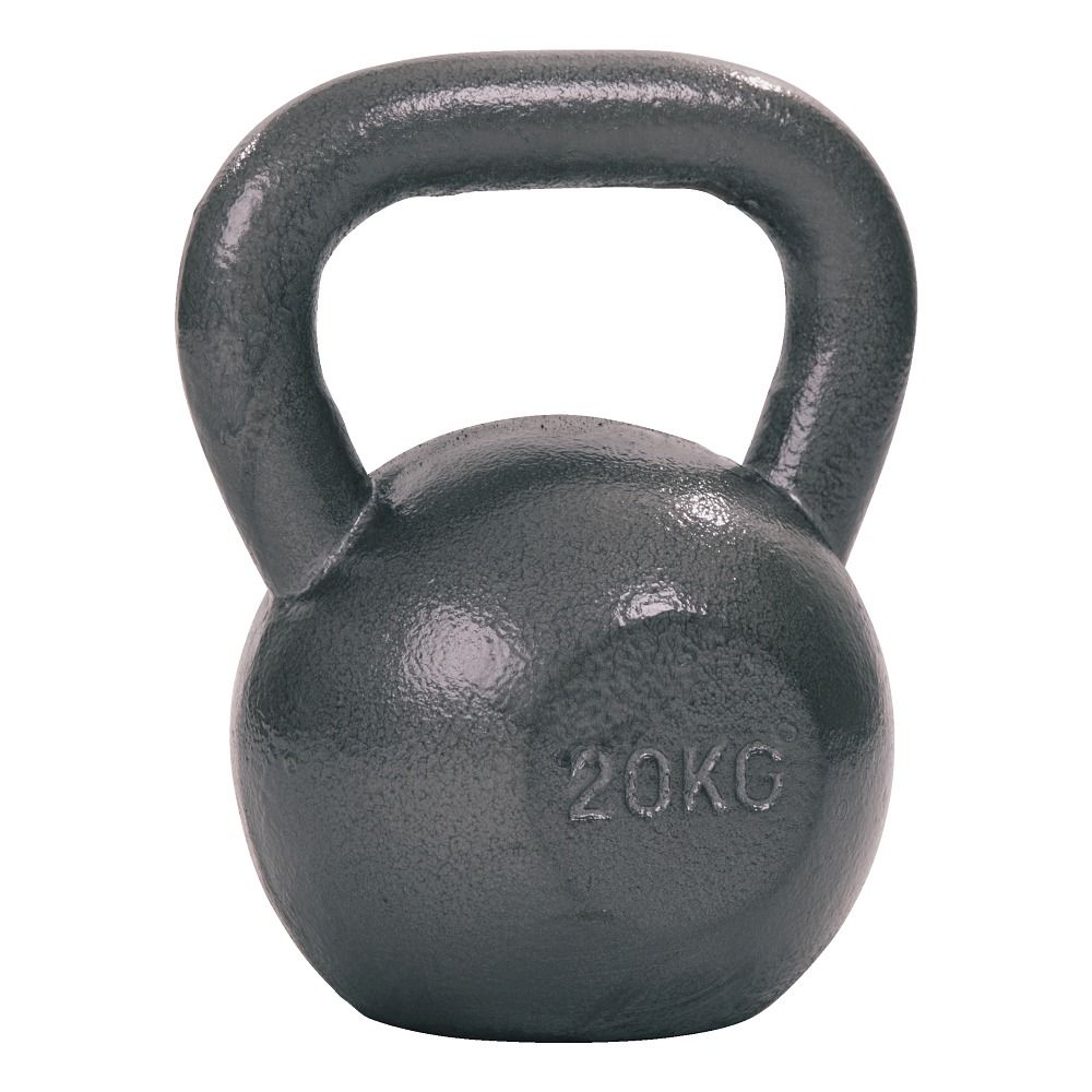 Sport-Thieme Kettlebell Hammerschlag, lackiert, Grau 1 St