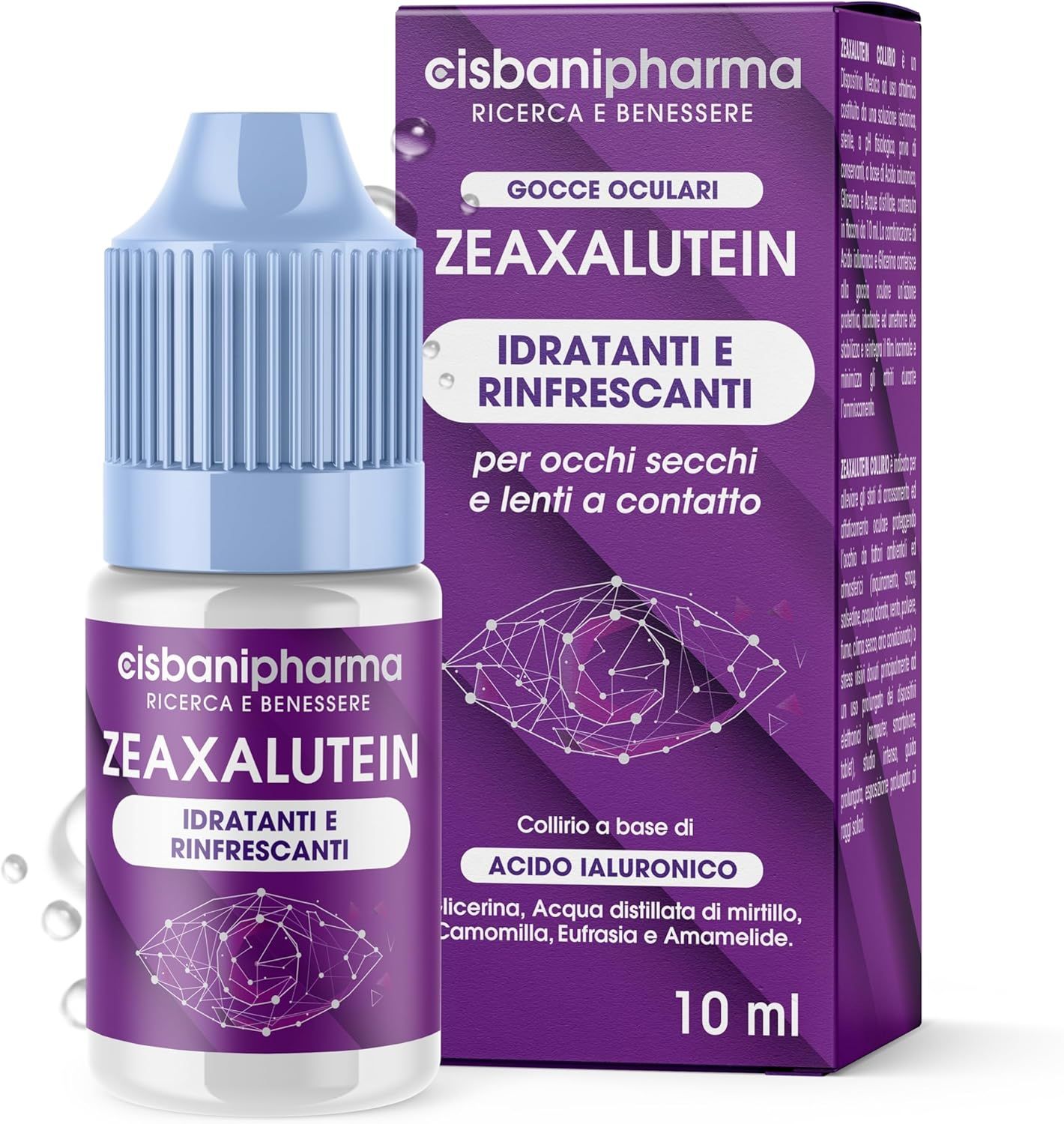 Zeaxalutein - Collirio Idratante per Occhi Secchi e Irritati 10 ml - Immagine 2