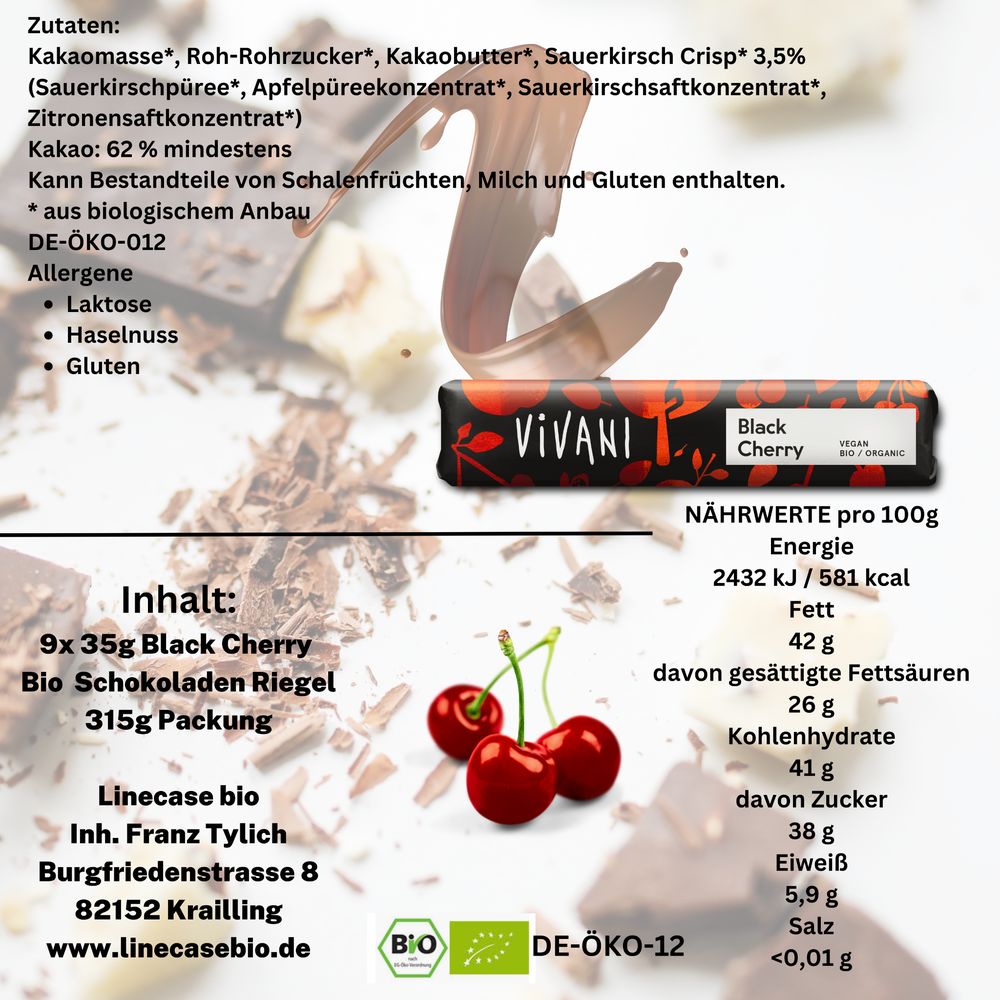 Linecase Schoko Box-Black Cherry