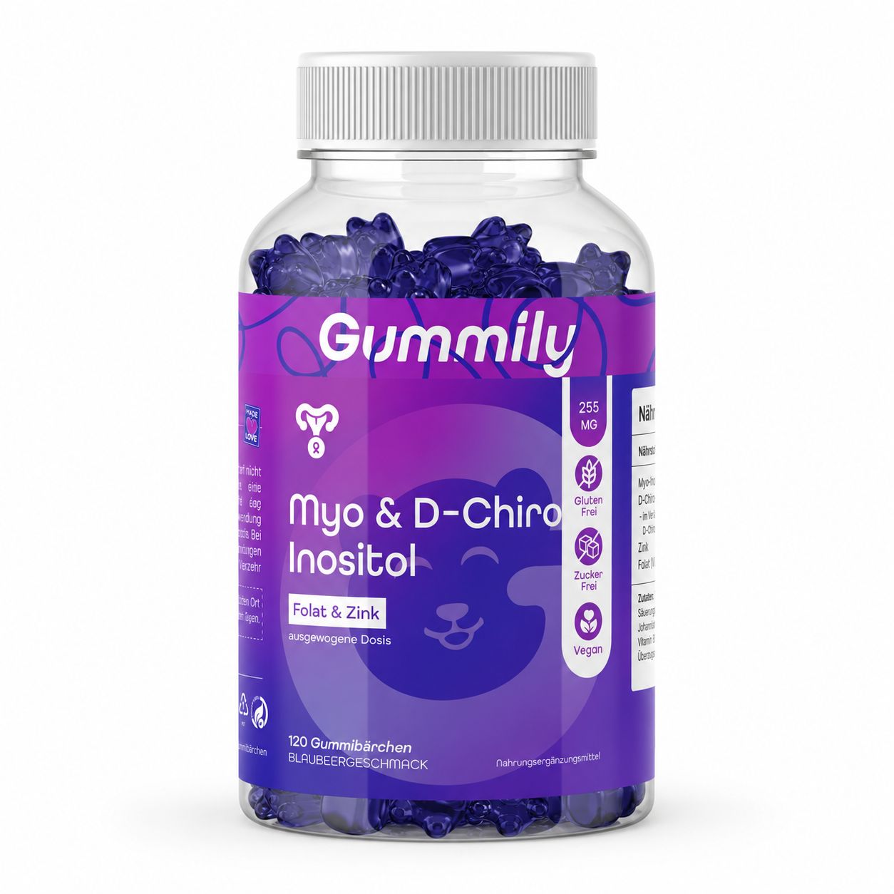 Myo & D-Chiro Insositol Gummibärchen 120 St