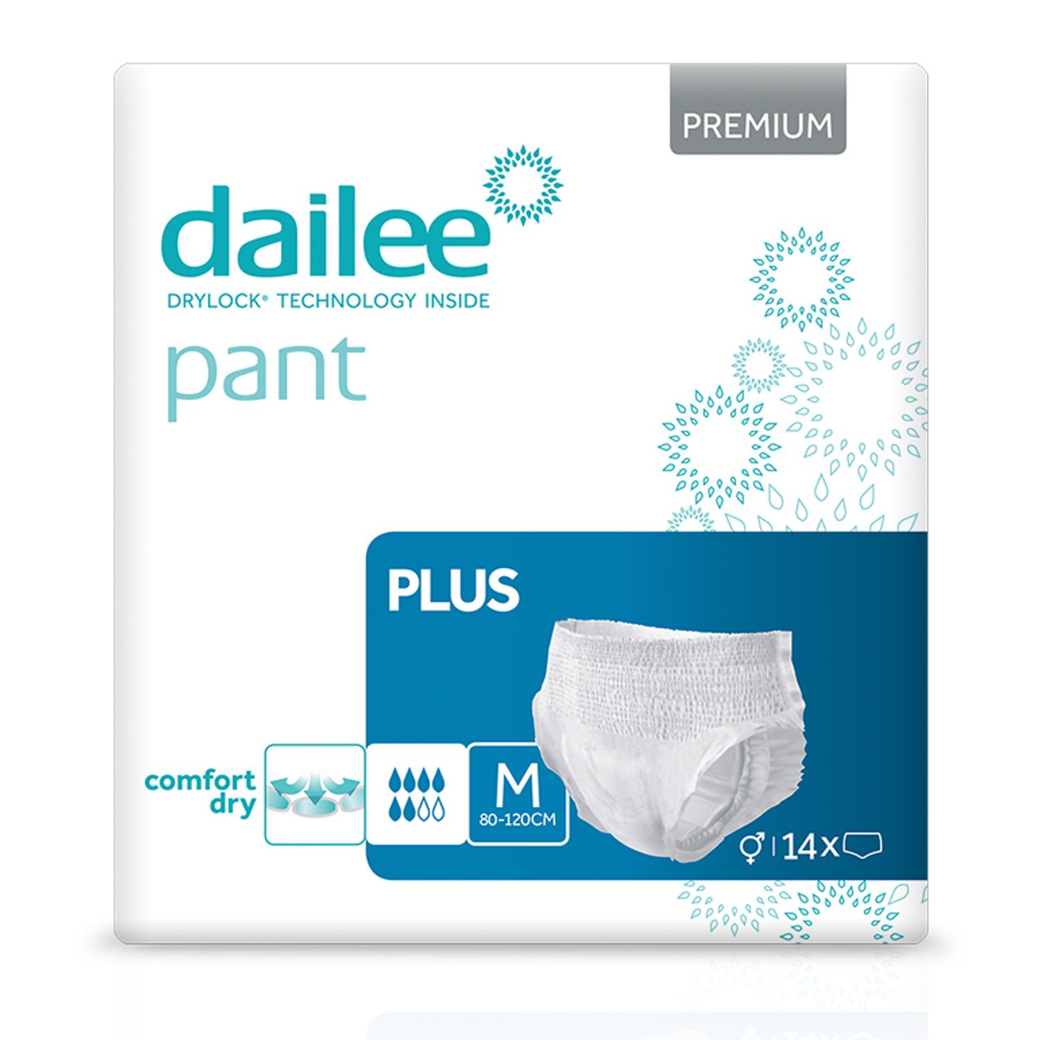 Dailee Pants Plus Inkontinenz Windelhosen für Erwachsene