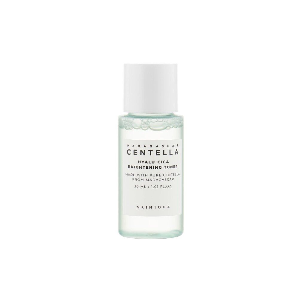 Kleine Flasche SKIN1004 Hyalu-Cica aufhellendes Gesichtswasser, 30 ml.
