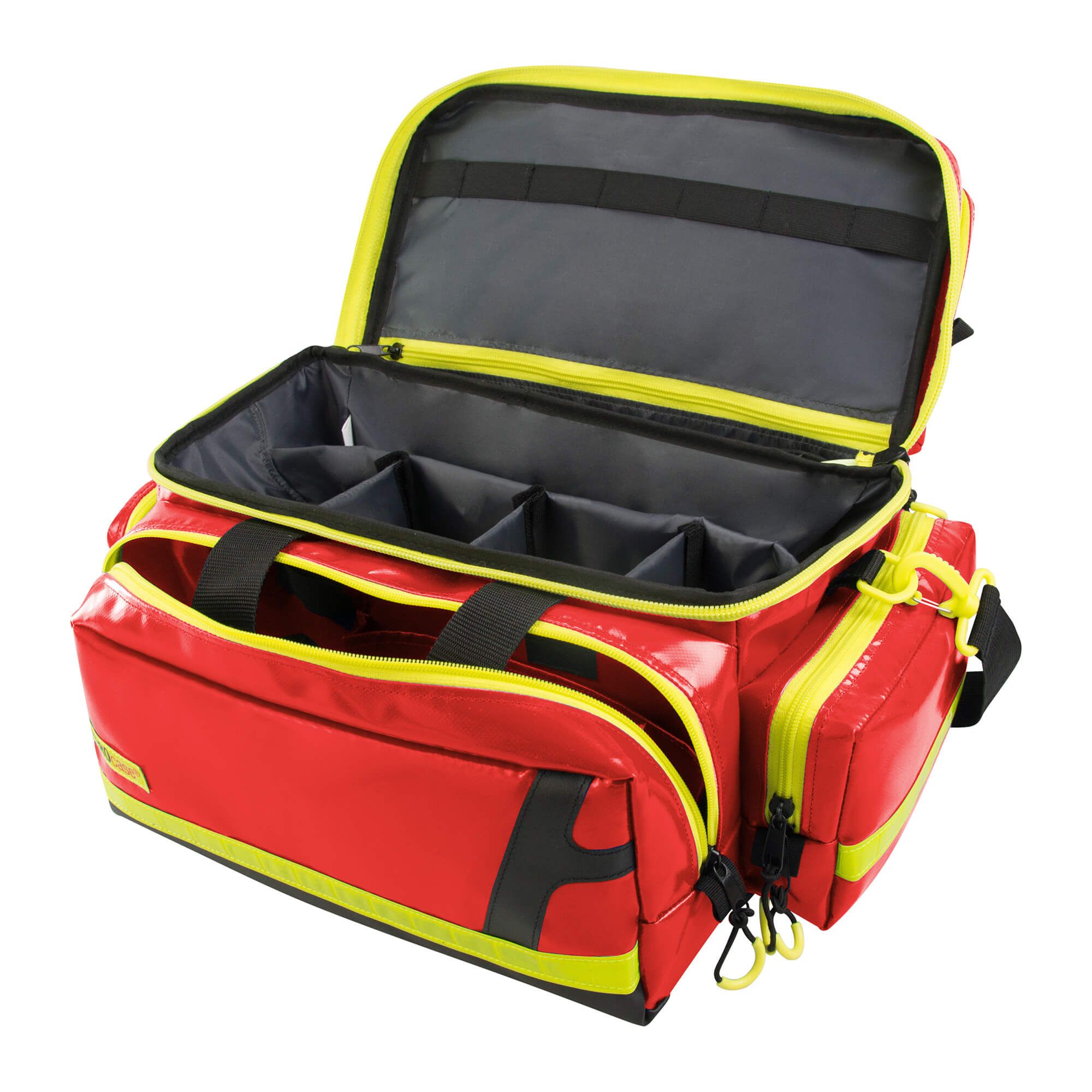 HUM AEROcase Notfalltasche Plane Größe L, signalrot