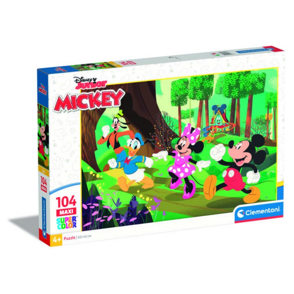 clementoni Puzzle Mickey und Freunde maxi 104 Teile