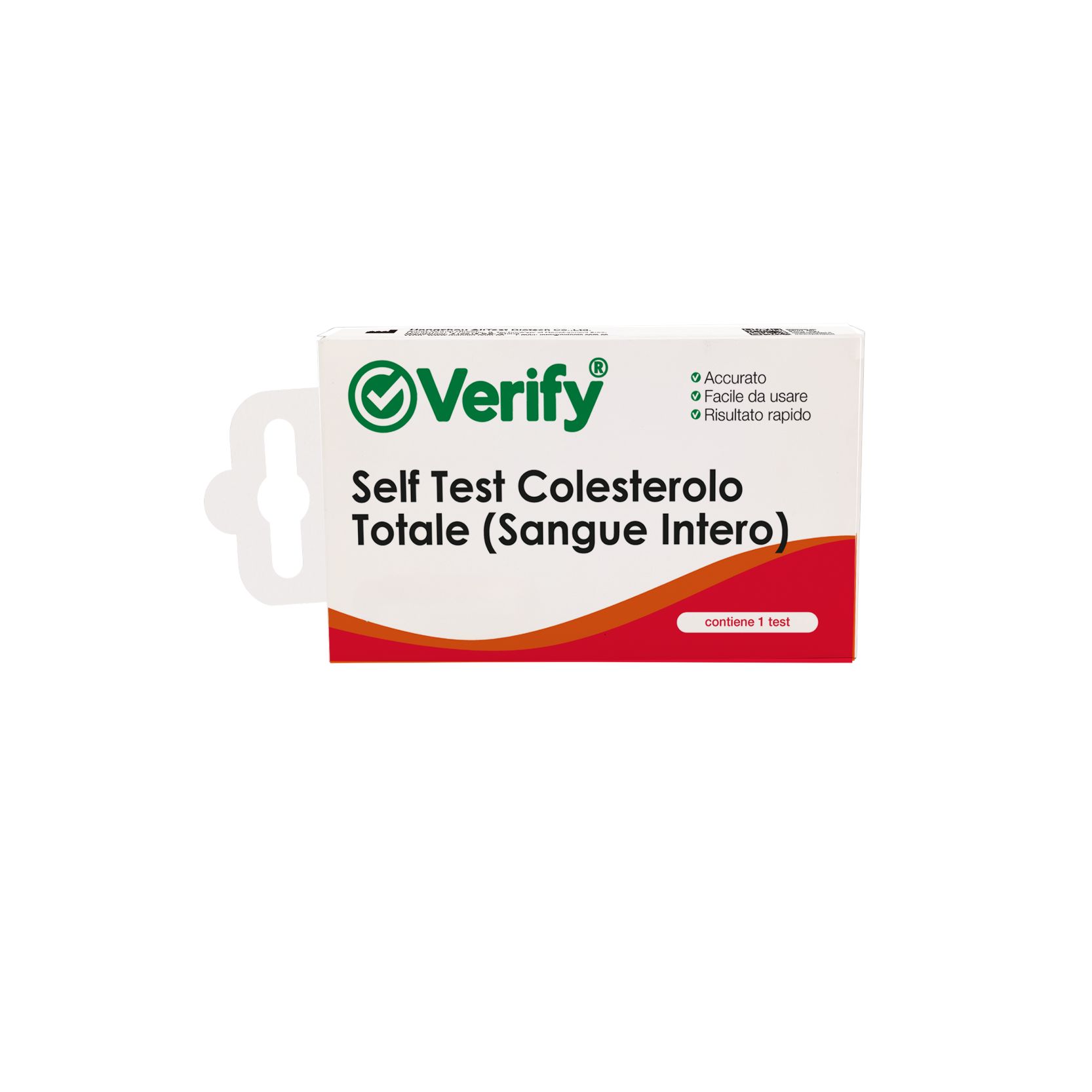 Verify Self test Colesterolo totale
