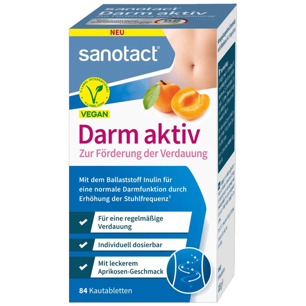 Sanotact Darm aktiv Kautabletten