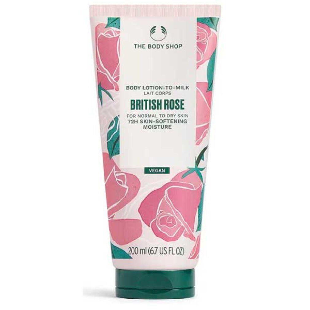 körperlotion für normale bis trockene Haut British Rose (Body Lotion)