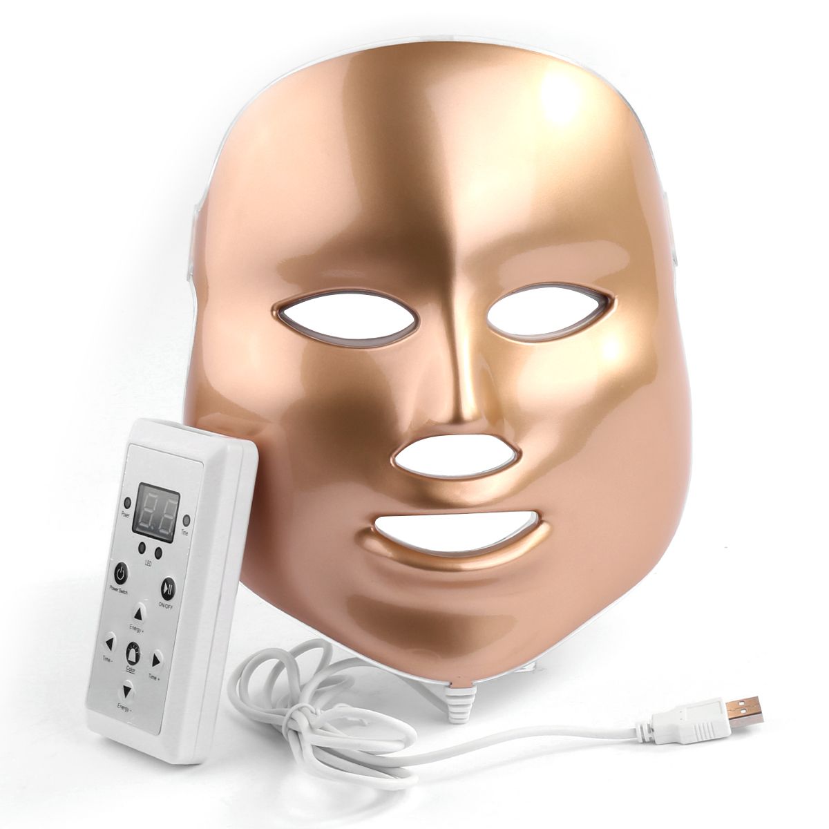 GOLDENE LED-LICHTTHERAPIEMASKE-PALOMA BEAUTIES