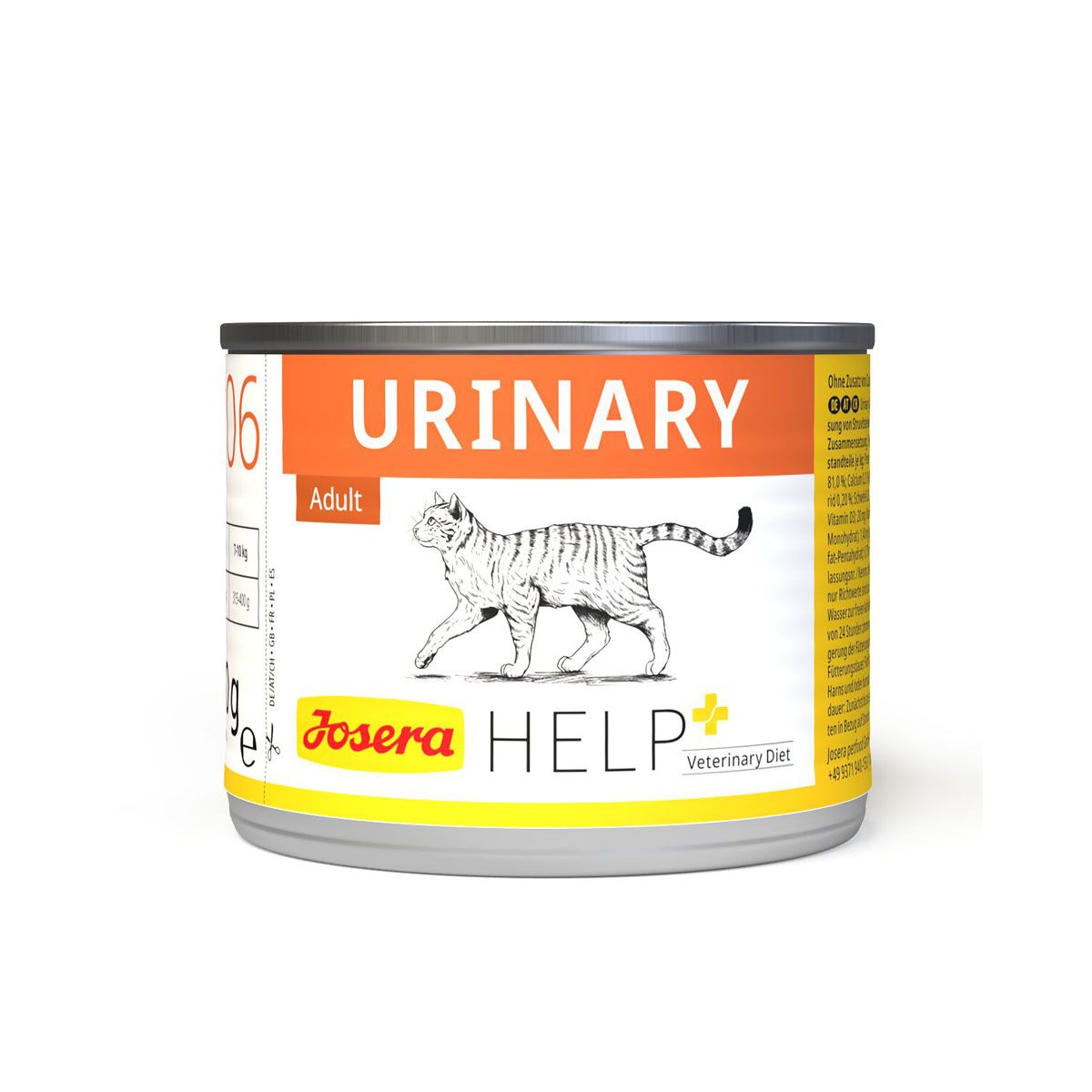 Josera Help Urinary Adult Katzennassfutter in Dose, 200g.