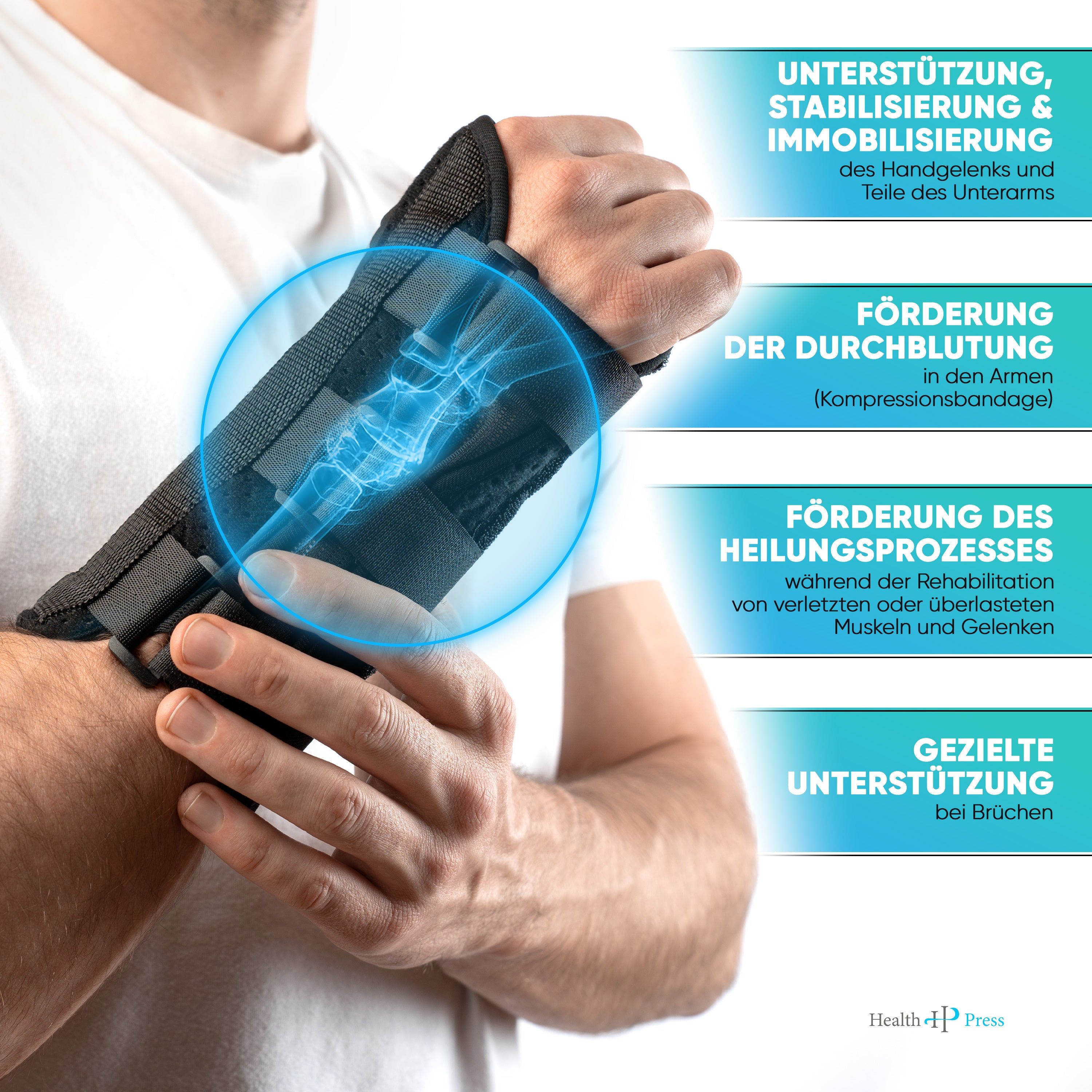 Health Press Karpaltunnelbandage