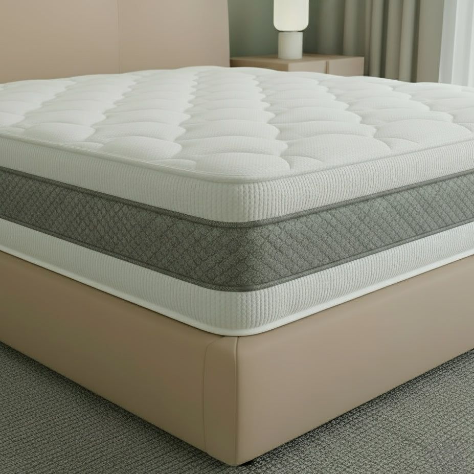 The White Stone Matratze 160x200 20 cm mit hoher Festigkeit | Made in Italy