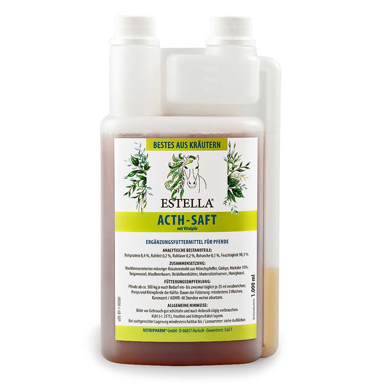 Estella Acth Saft 1000 ml Flüssigkeit