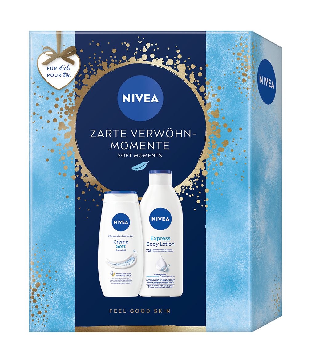 NIVEA Zarte Verwöhn-Momente Geschenkset