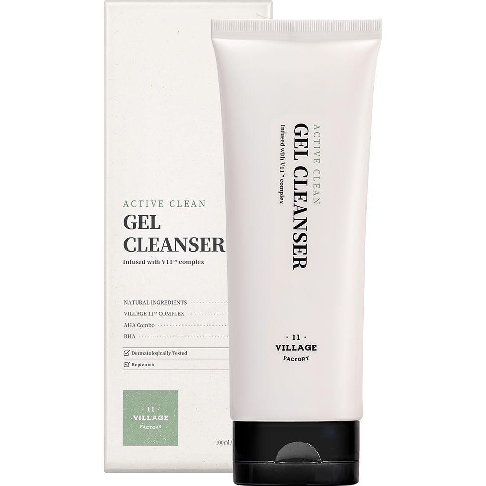 VILLAGE 11 FACTORY Active Clean antibacterial Cleansing Gel