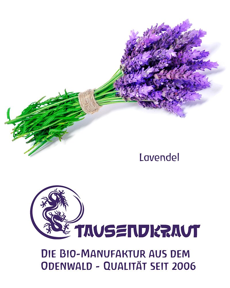 Tausendkraut Lavendelblüten Mandala k.b.A.