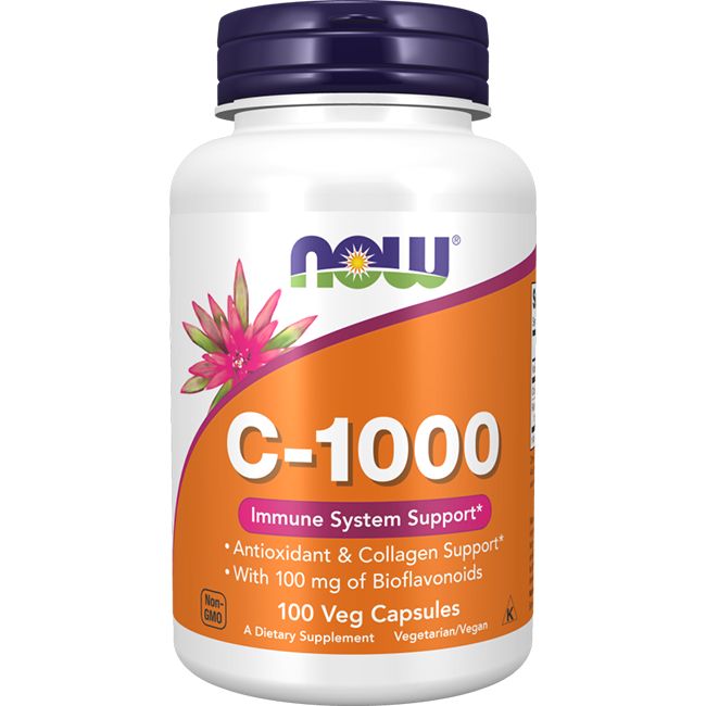 Now Foods Vitamin C-1000 mg 100 Pc