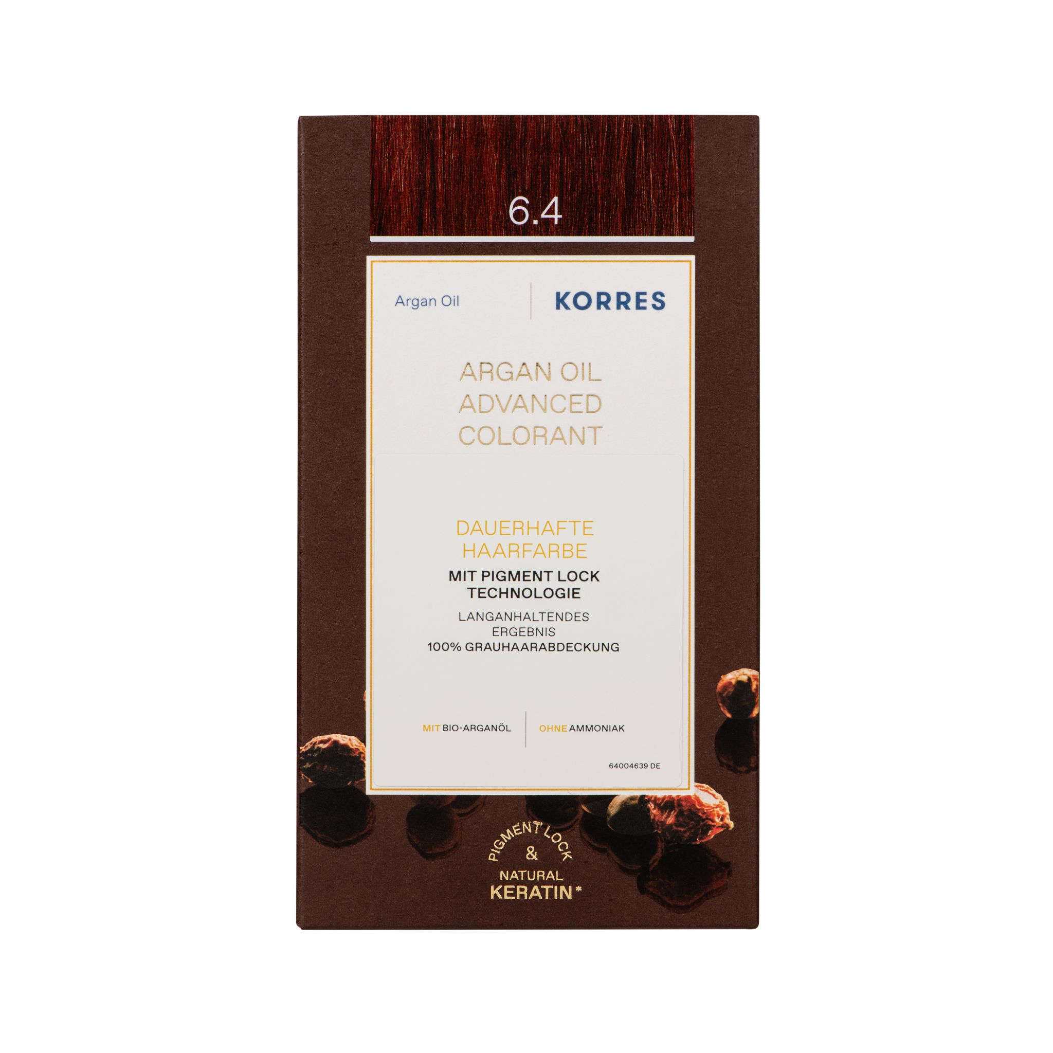 KORRES Arganöl - Hochentwickelte Haarcoloration Dunkelblond Kupfer 6.4