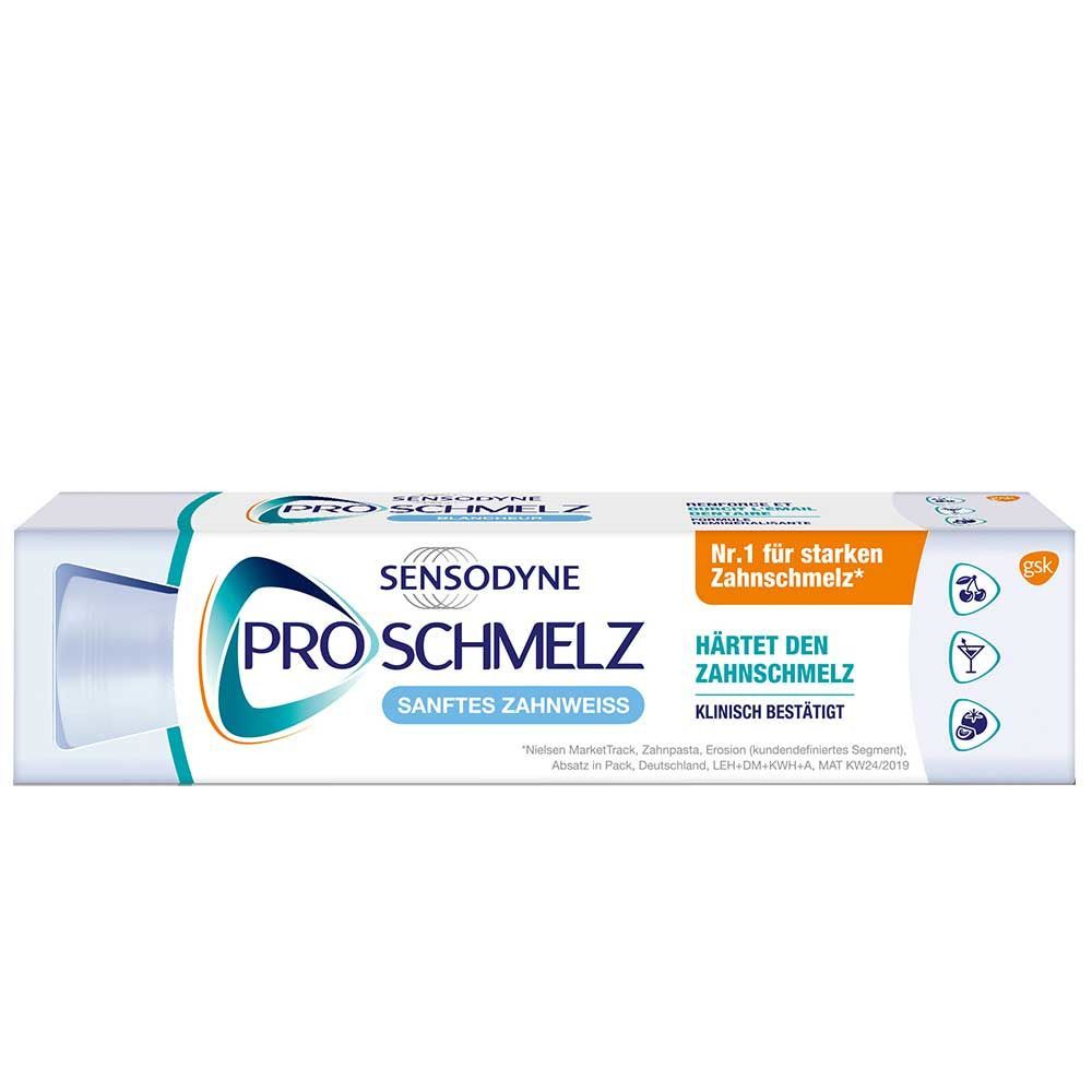 SENSODYNE® PROSCHMELZ® Sanftes Zahnweiß