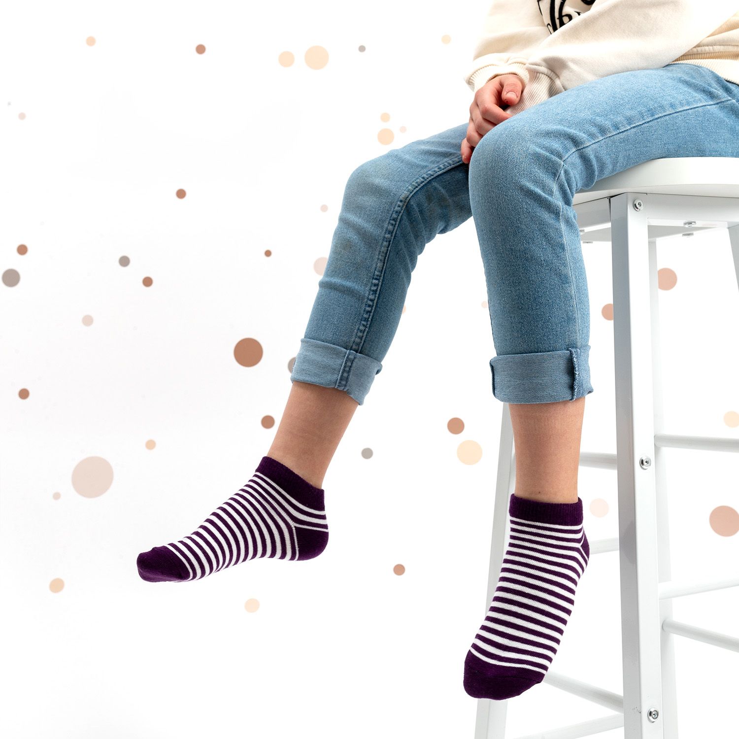 Occulto Kinder Sneaker Socken Motive