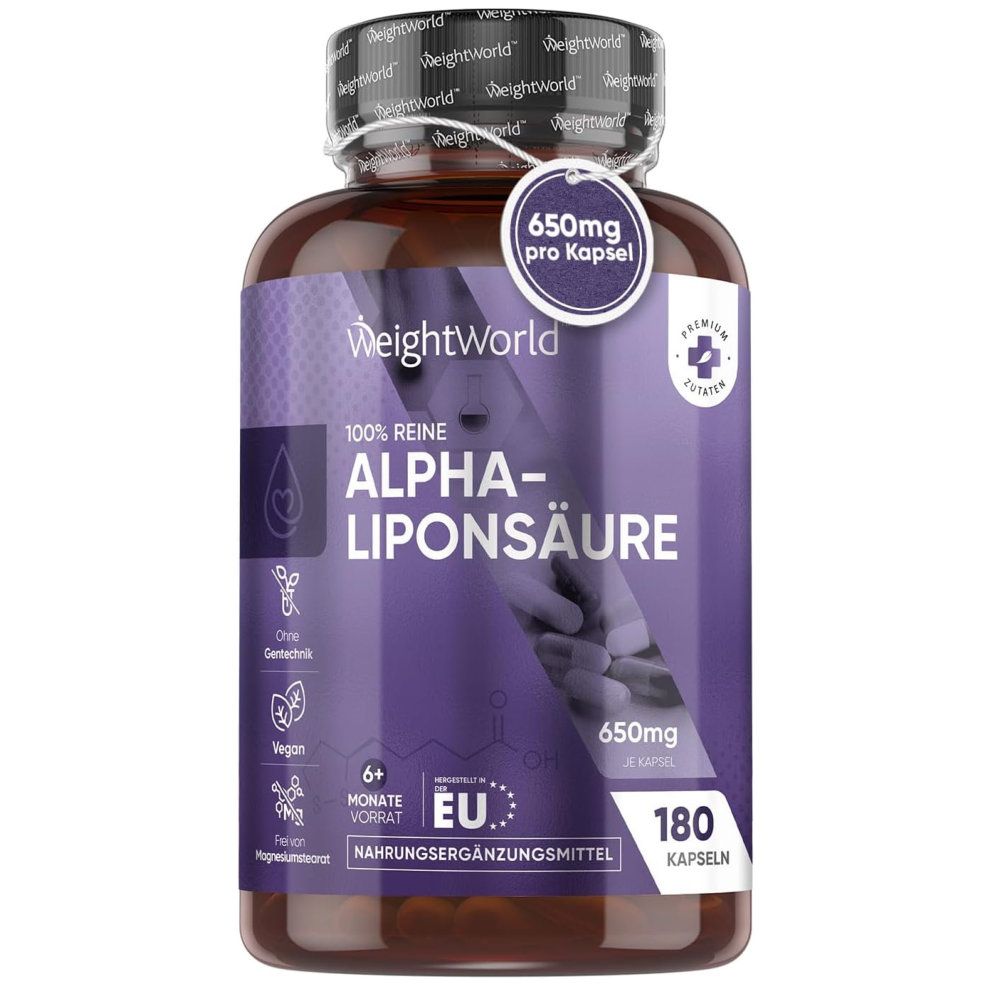 Capsule di Acido Alfa-Lipoico WeightWorld