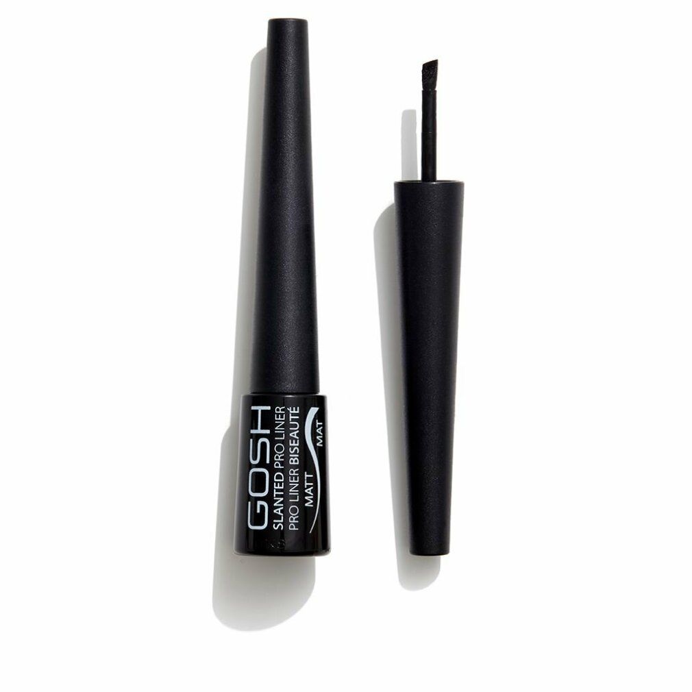 slanted pro liner eyeliner #002-matte black