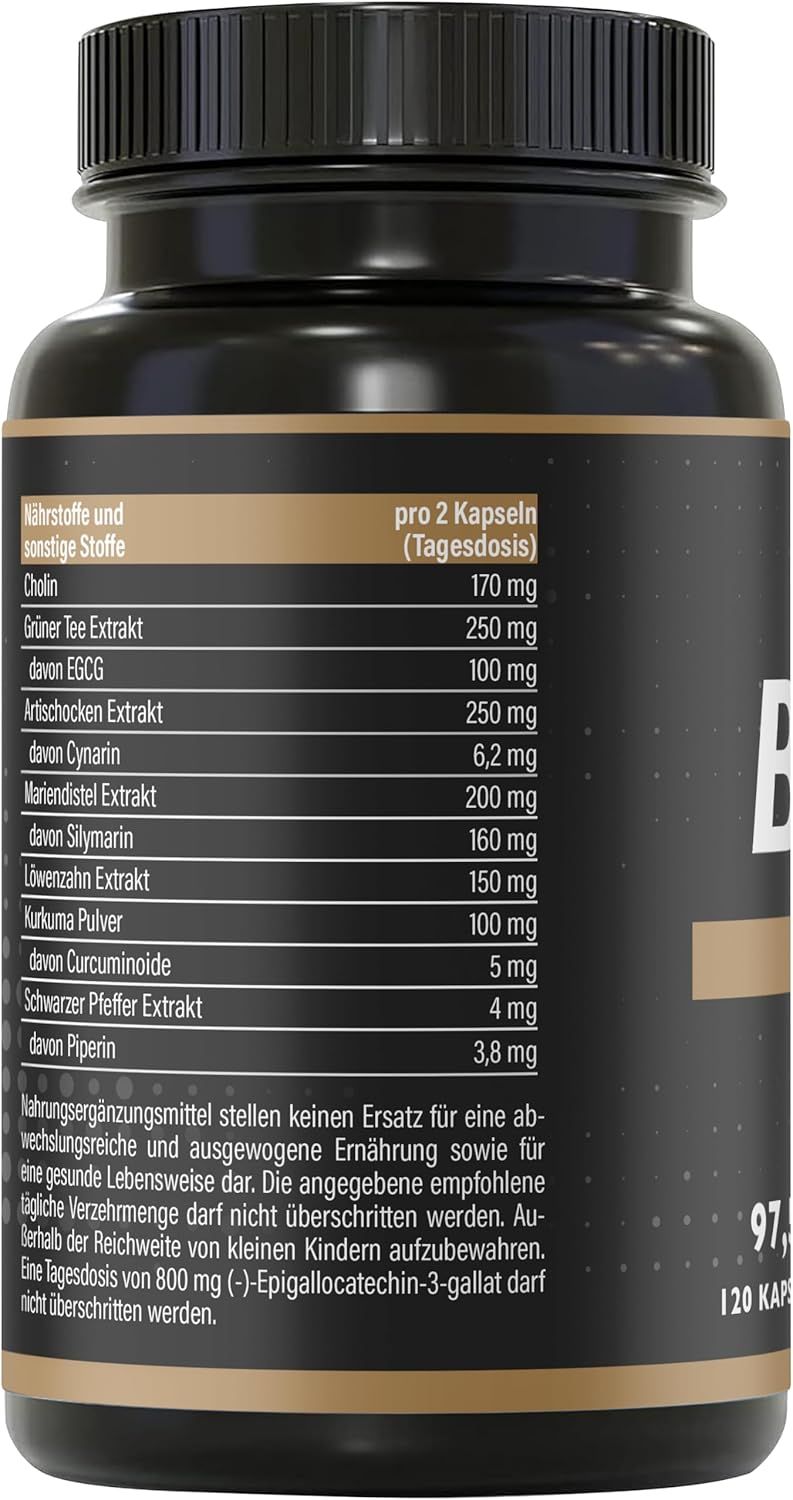 Leber Komplex Kapseln mit Cholin