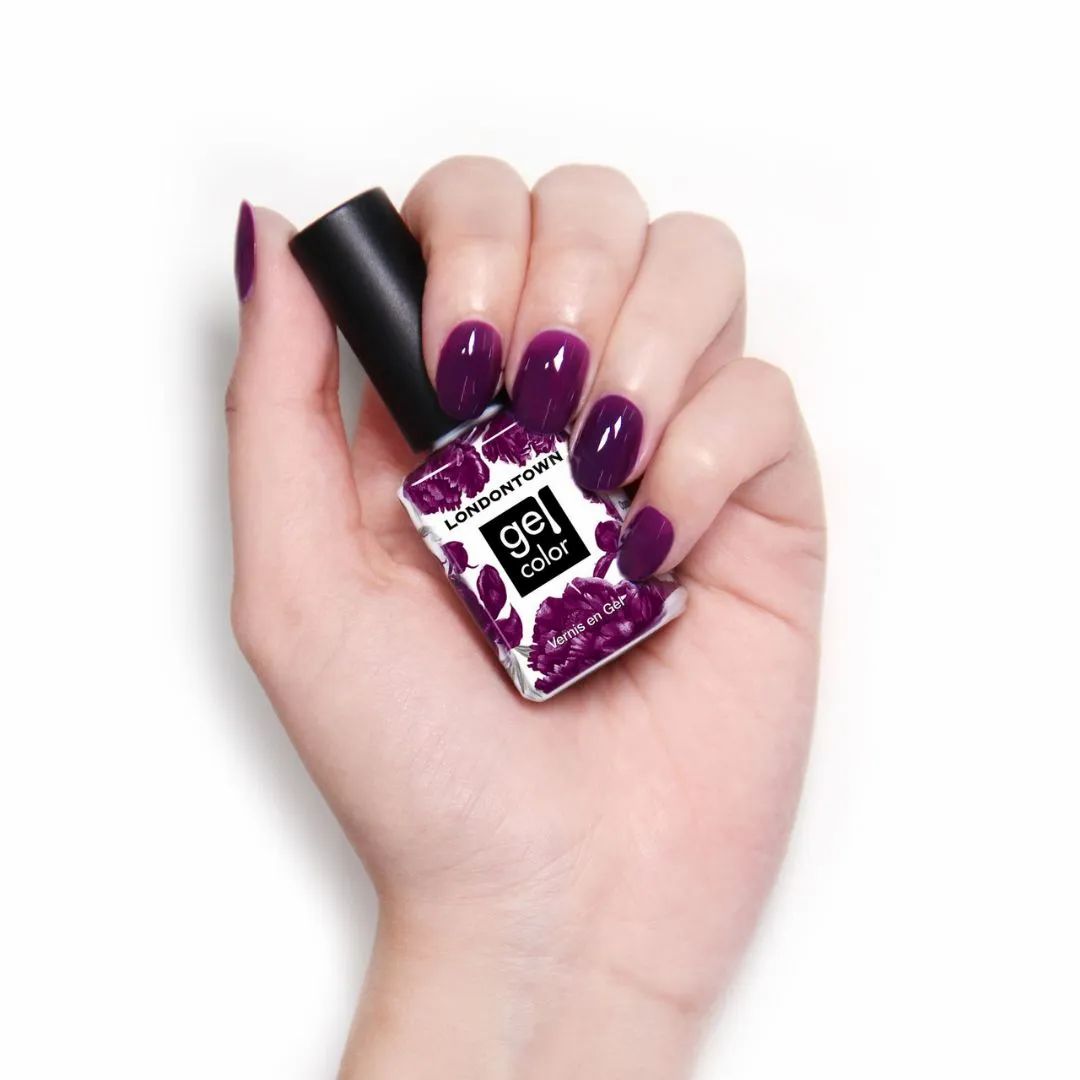 LONDONTOWN gel color Portobello Plum Gel-Nagellack