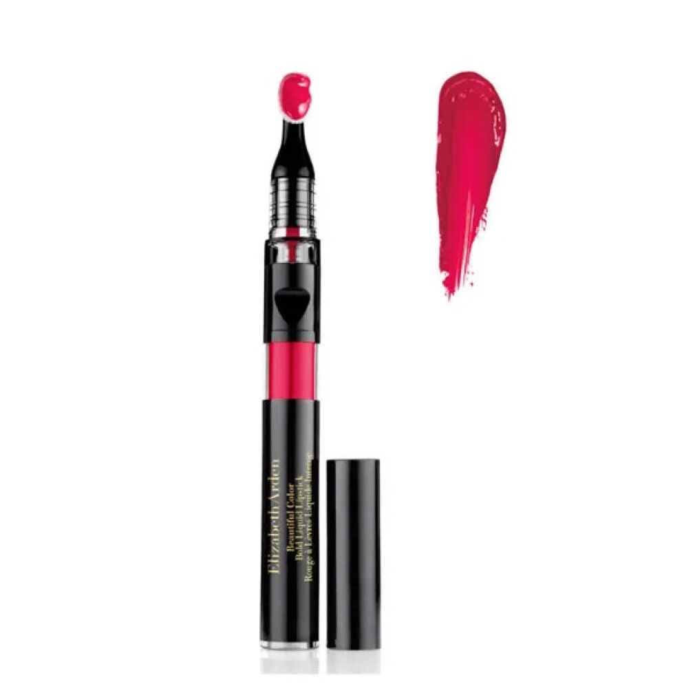 BEAUTIFUL COLOR fetter flüssiger Lippenstift feurig rot