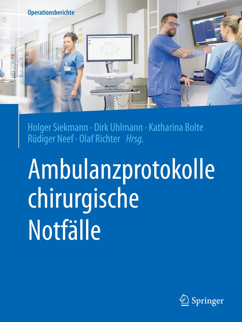 Ambulanzprotokolle chirurgische Notfälle