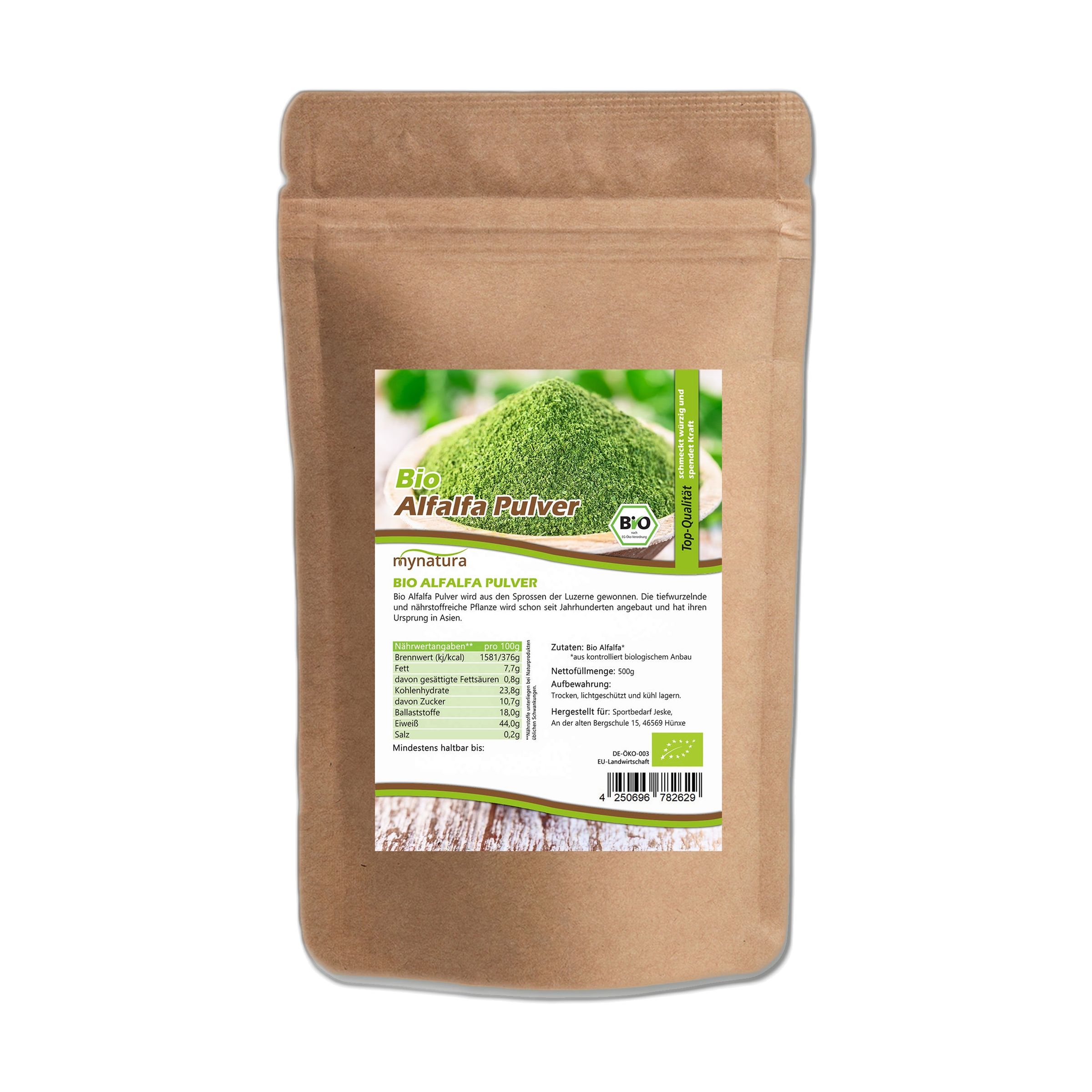 Mynatura Bio Alfalfa Pulver 1000 g