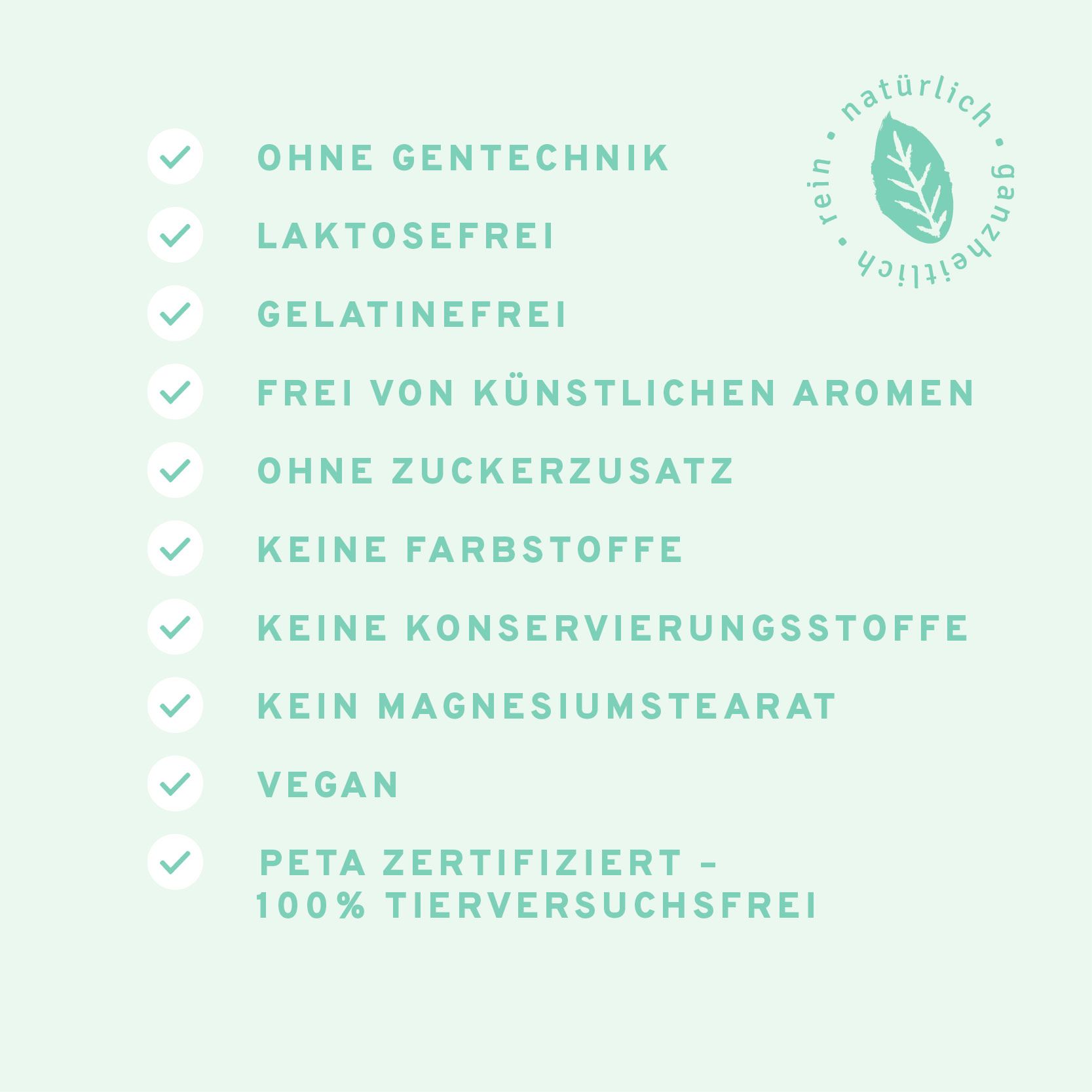 InnoNature Folsäure + Jod | natürlich aus Zitronenschale und Kelp | vegan