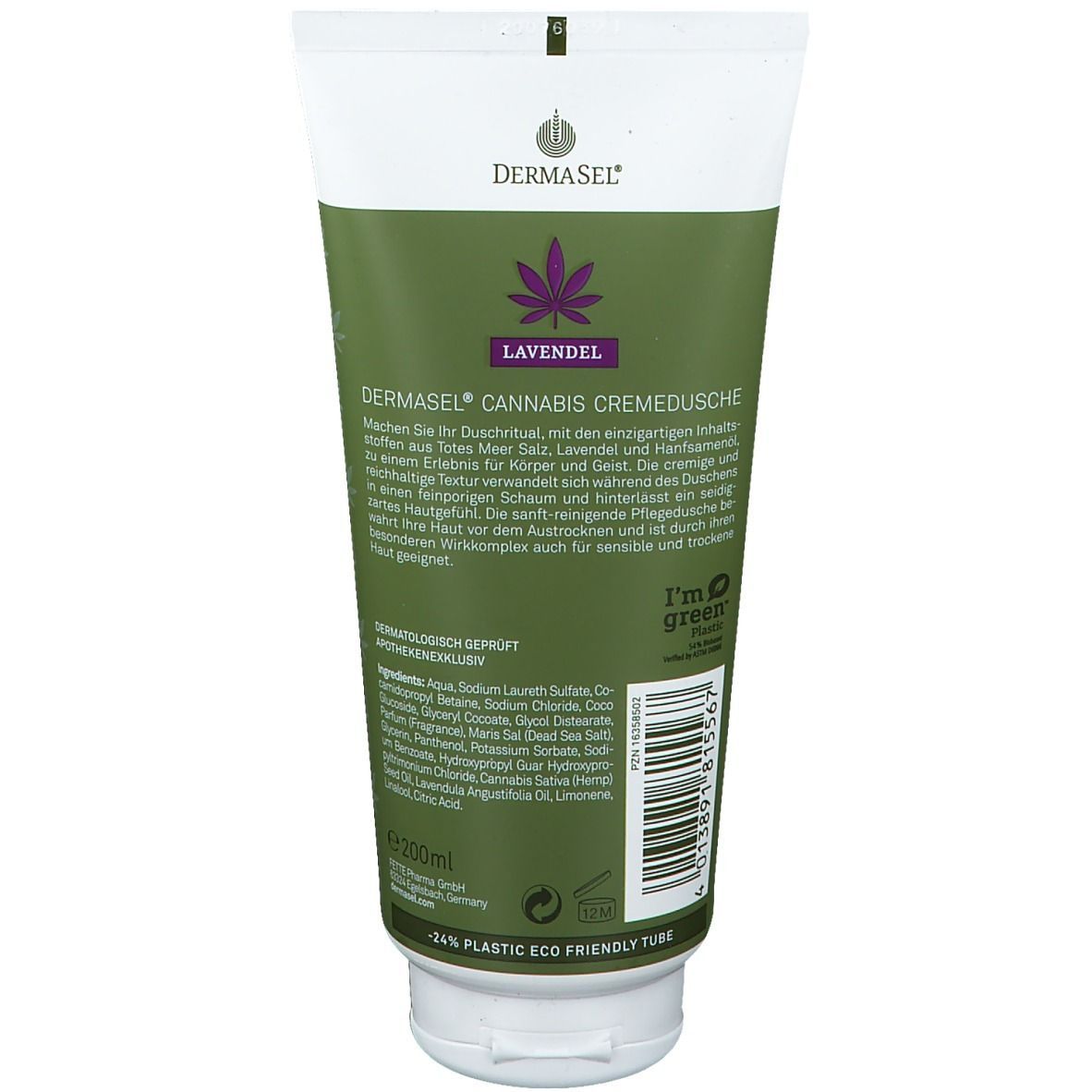 DermaSel® Cannabis Cremedusche Lavendel