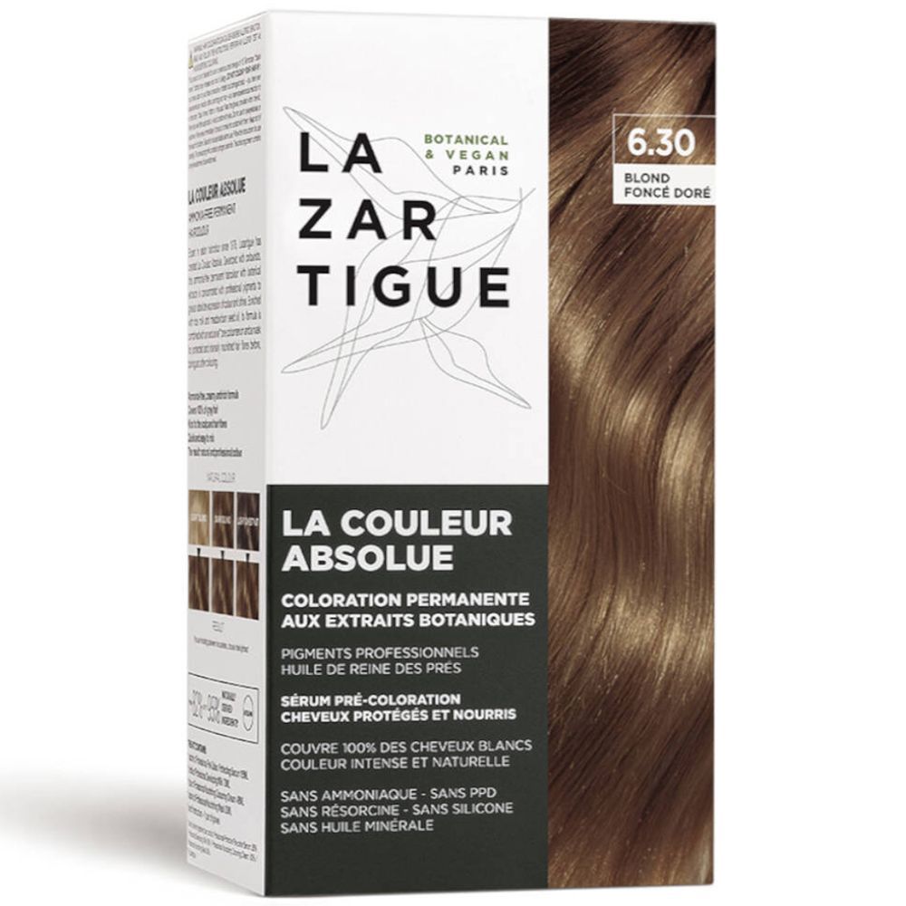 Lazartigue La Couleur Absolue Coloration permanente 6.30 Blond doré foncé