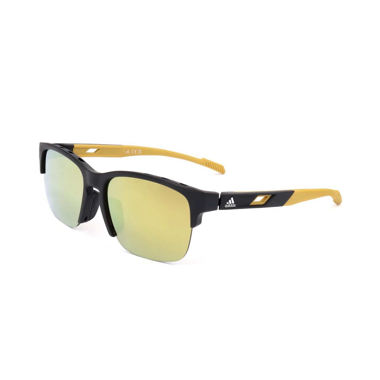 Adidas occhiali da sole unisex SP0048 black yellow