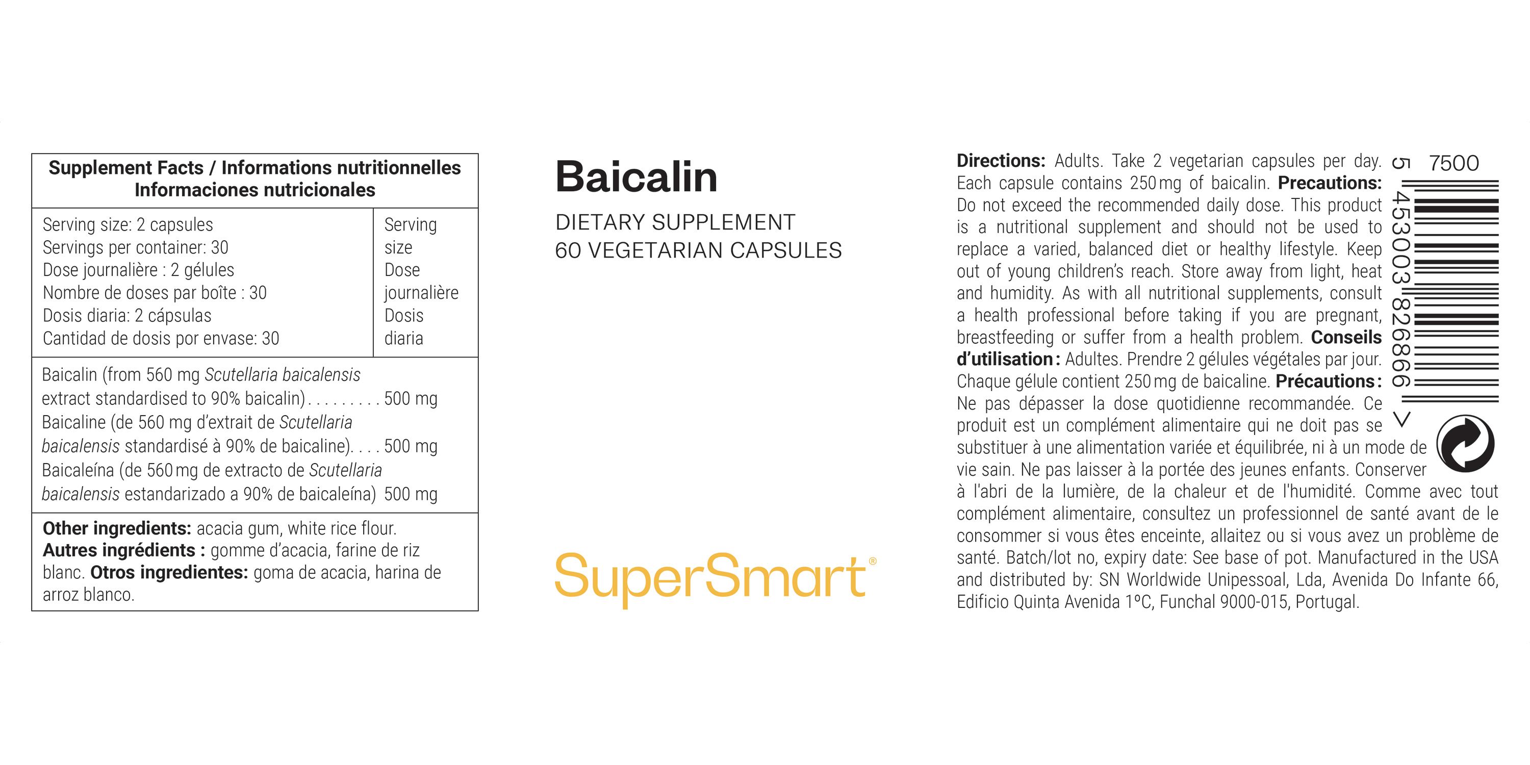 SuperSmart - Baicalin 60 St