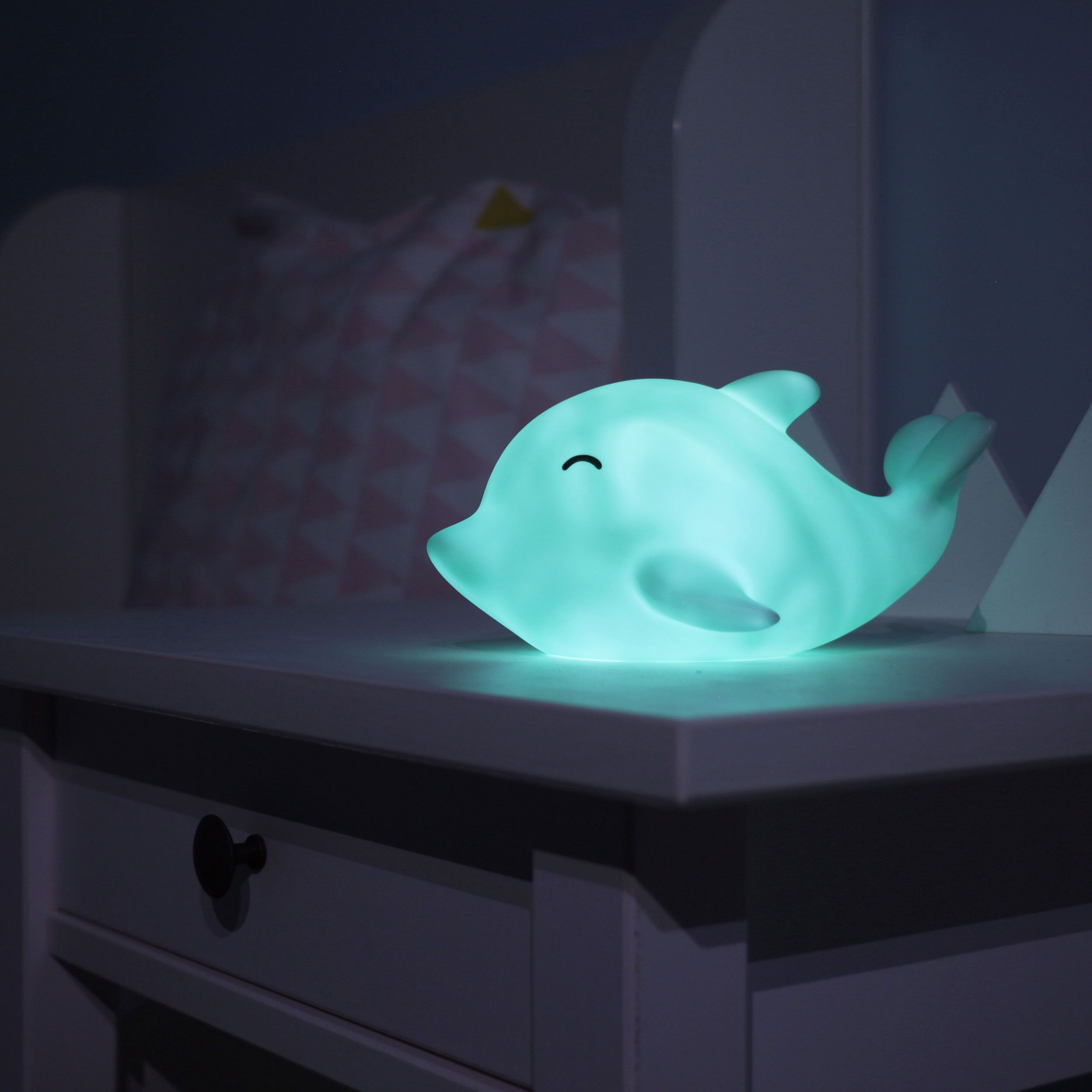 reer lumilu Sea Life Delfin, Nachtlicht, LED, Timer