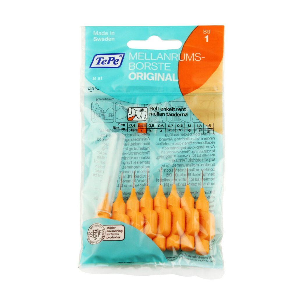 TePe Interdental Brush scovolini interdentali 8 pcs 0,45 mm - Immagine 2