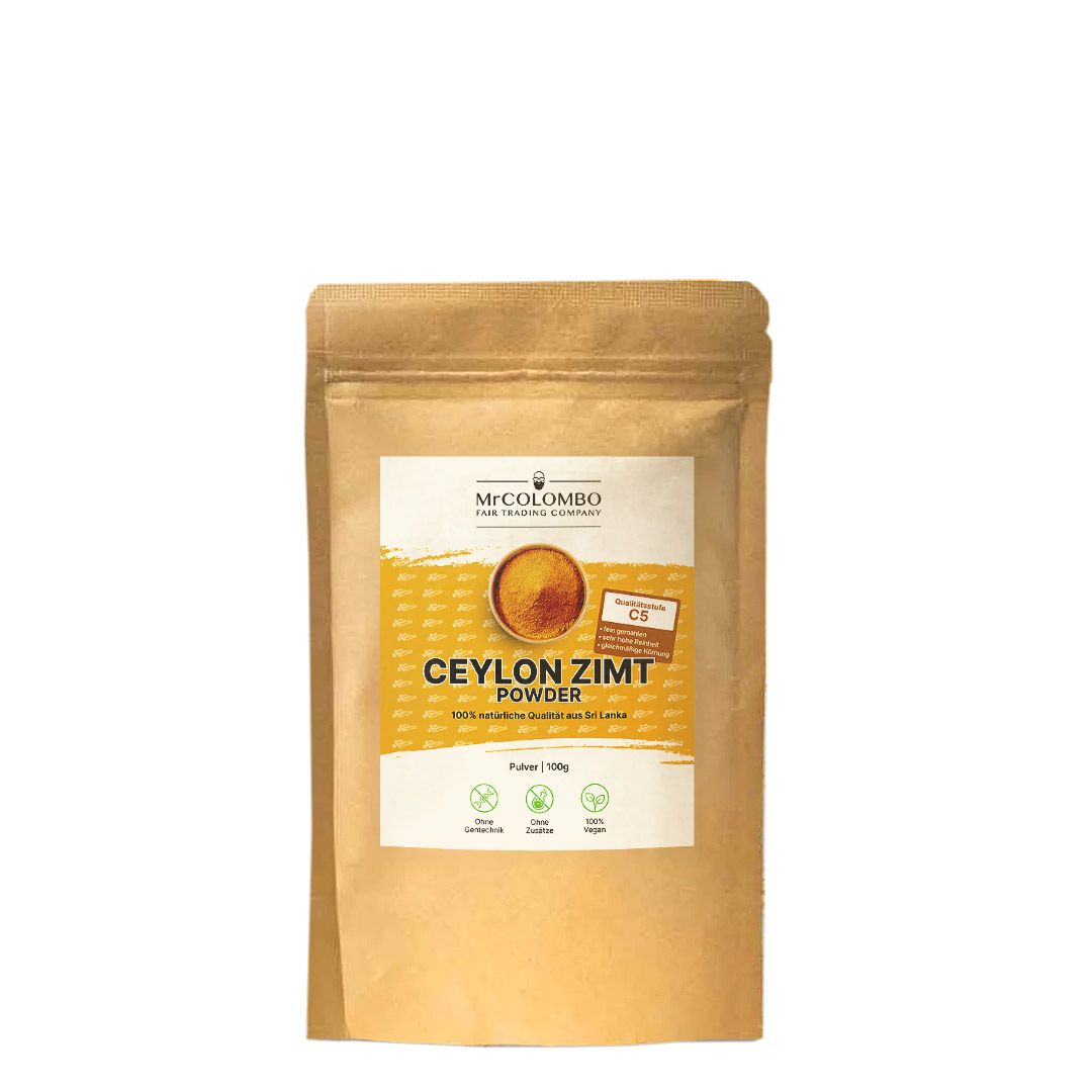 MrCOLOMBO Zimt Pulver C5 Qualität 100 g